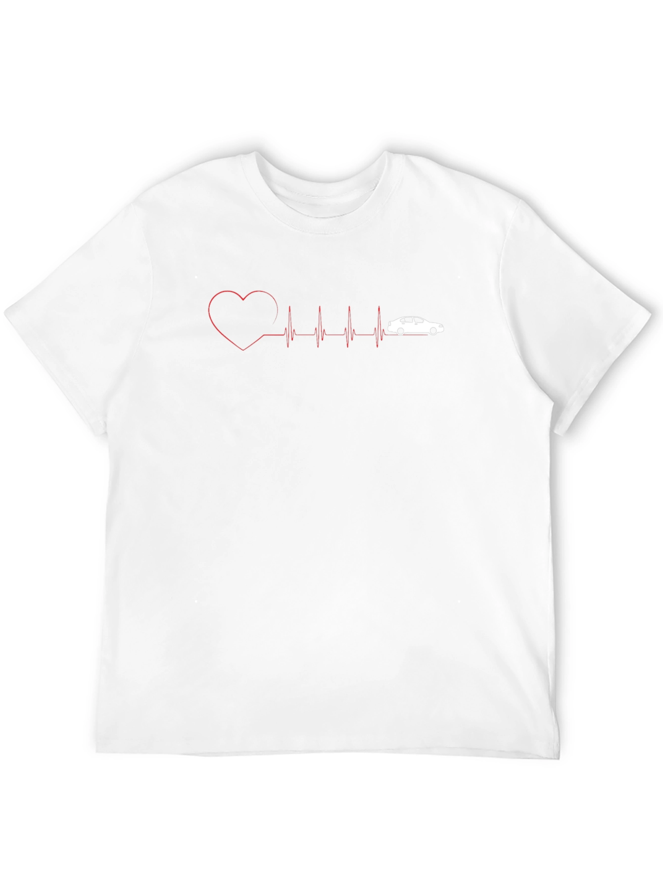 Car Heartbeat Graphic Tee