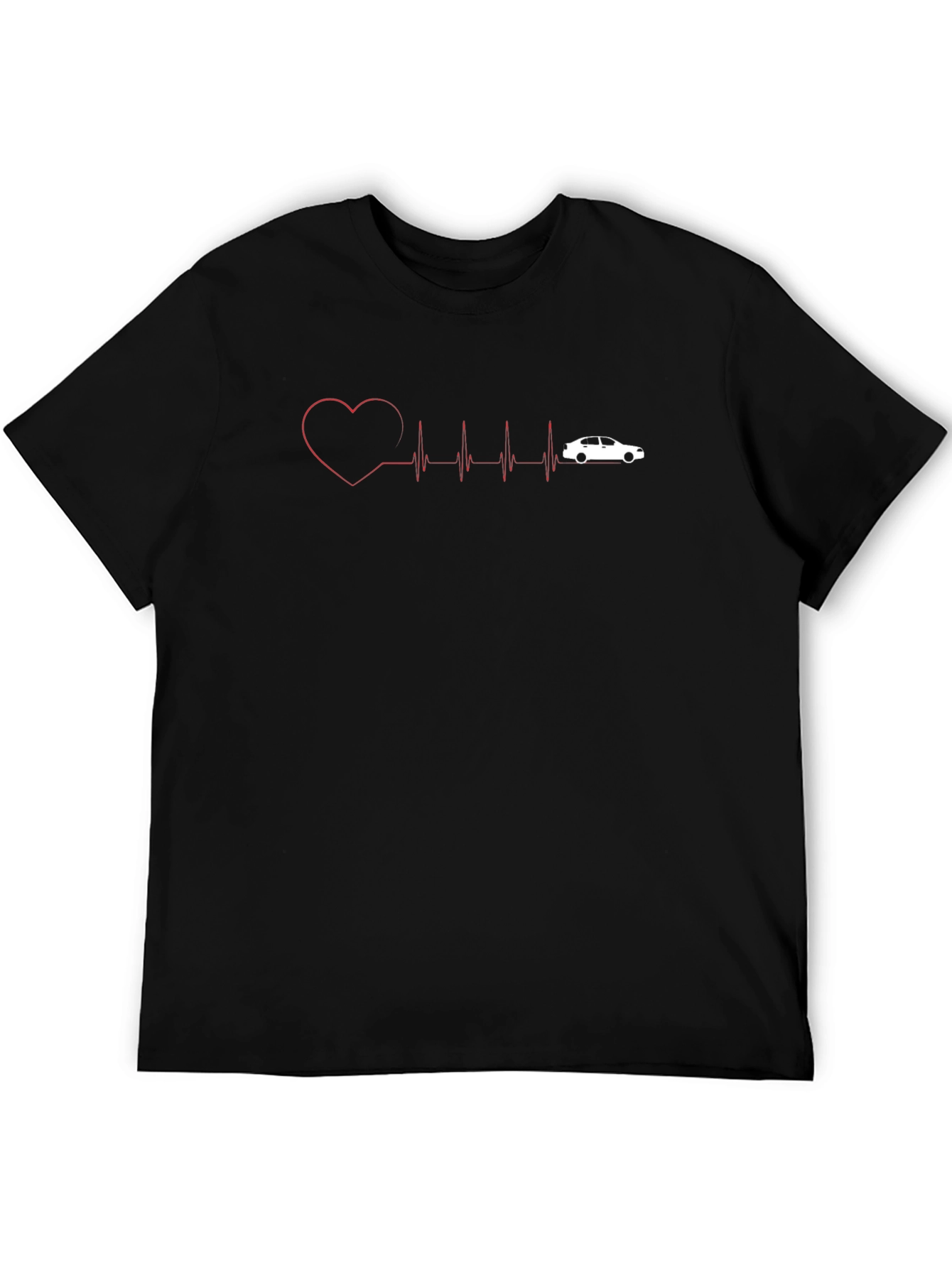 Car Heartbeat Graphic Tee