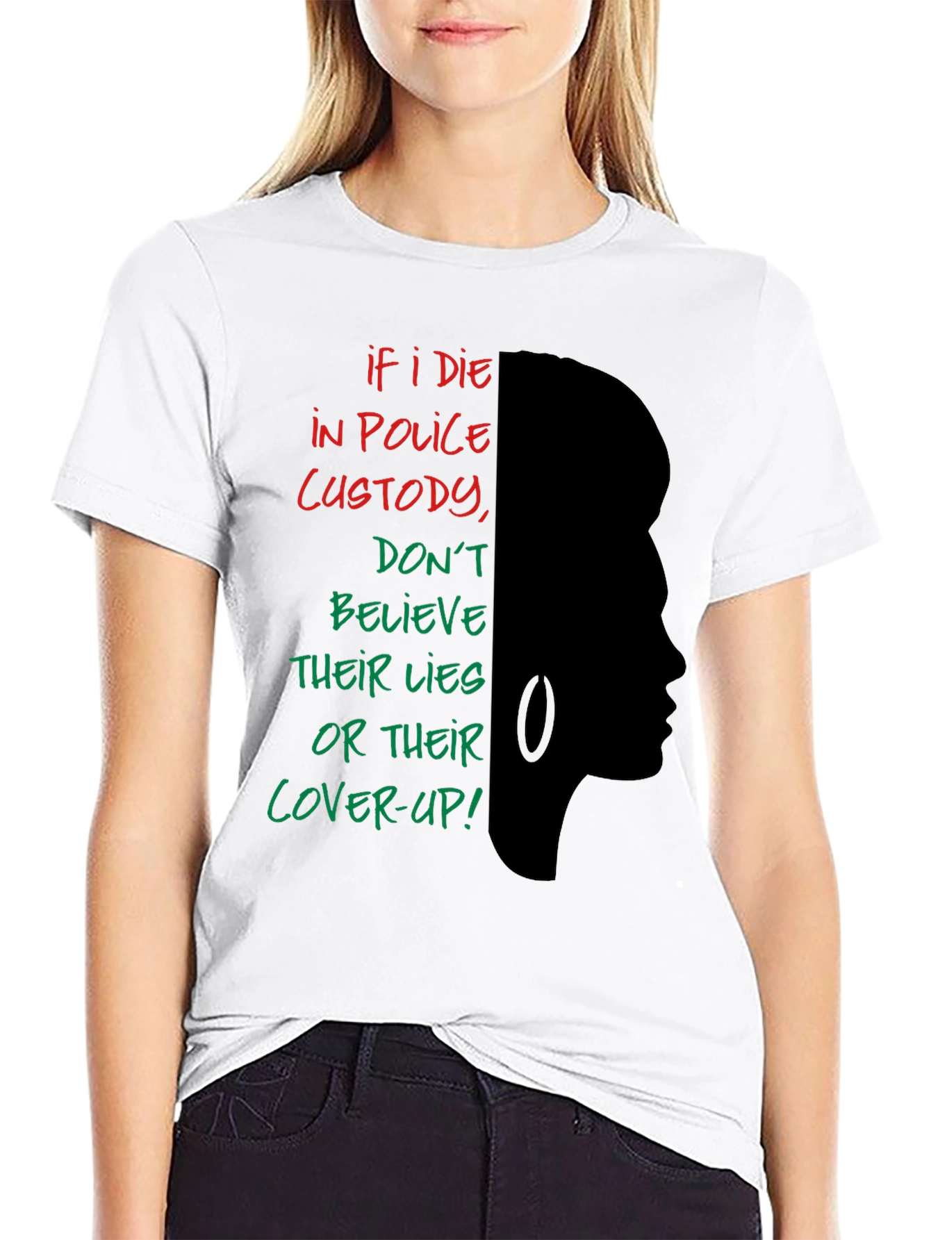 If I Die in Police Custody Graphic T-Shirt