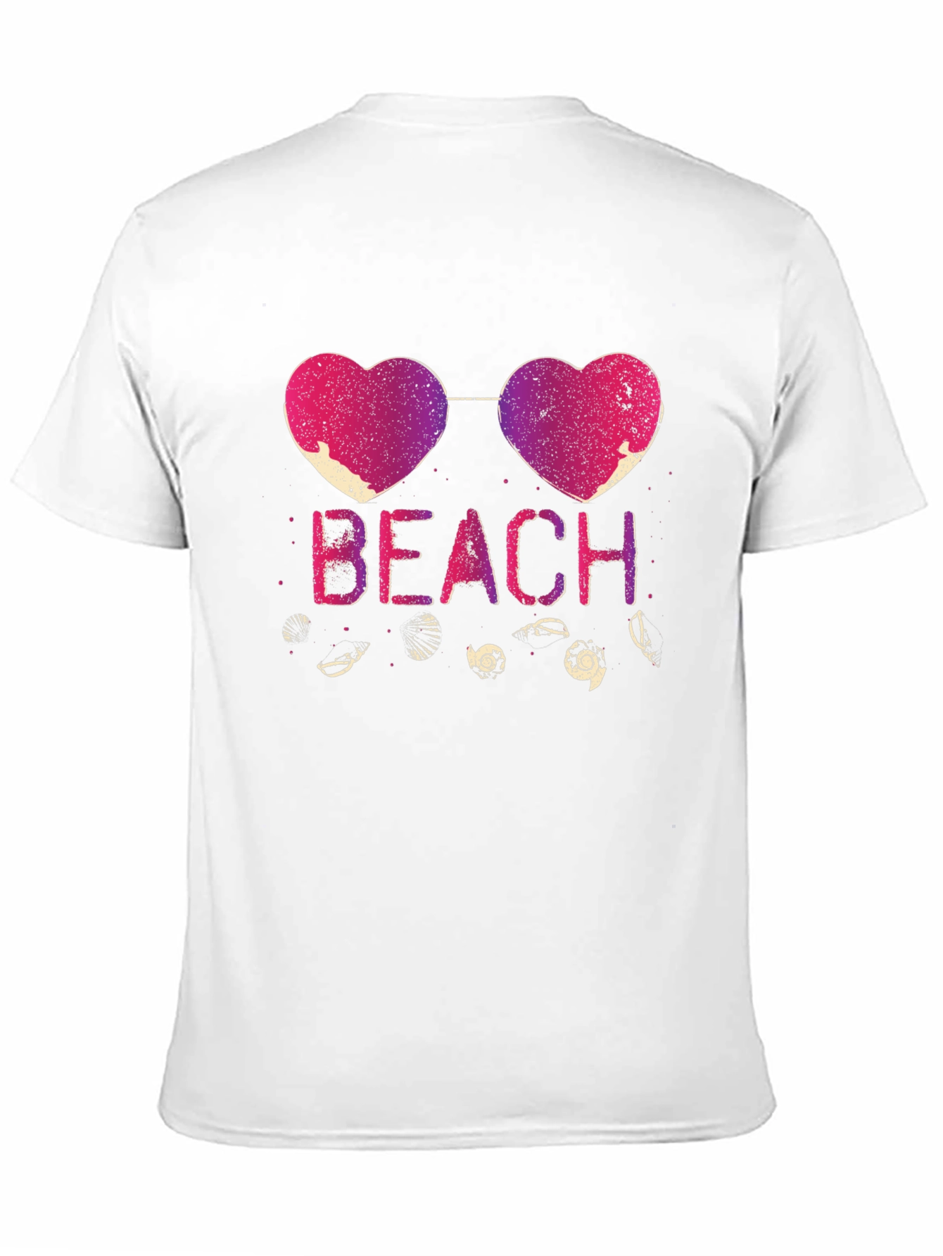 Beach Heart Sunglasses Graphic Tee