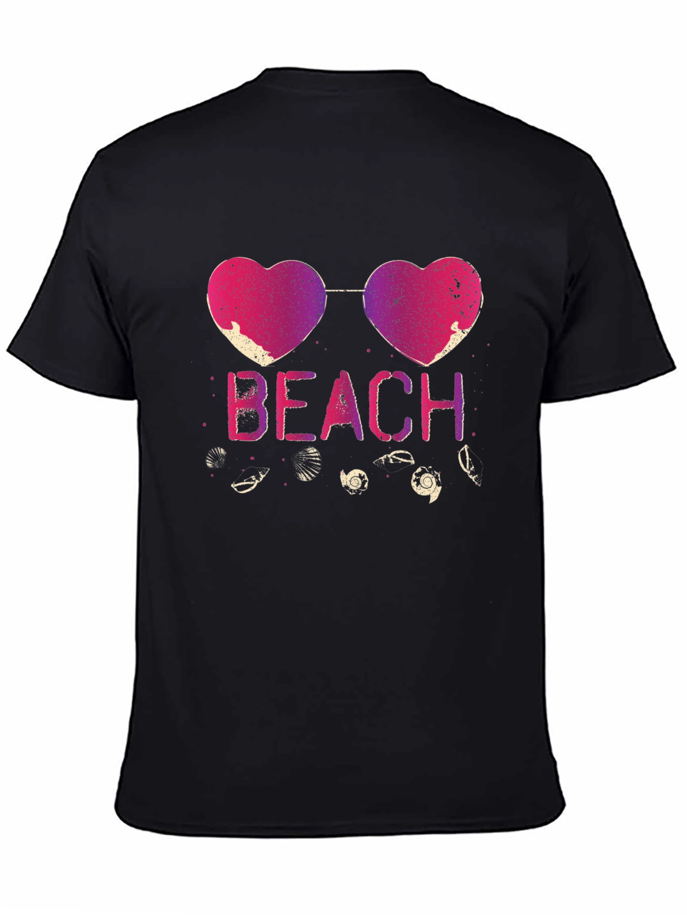 Beach Heart Sunglasses Graphic Tee