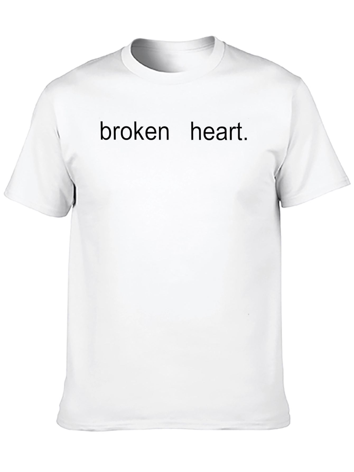 Broken Heart Graphic Tee - Soft Cotton Comfort