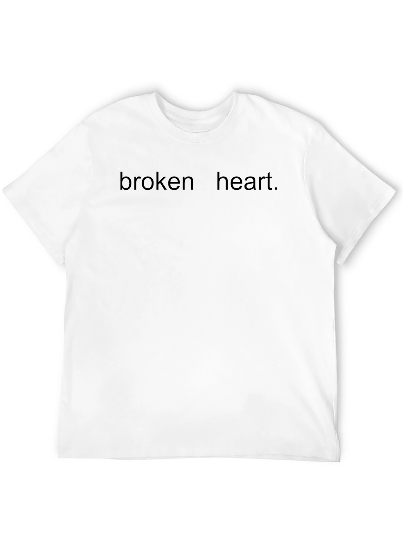 Broken Heart Graphic Tee - Soft Cotton Comfort