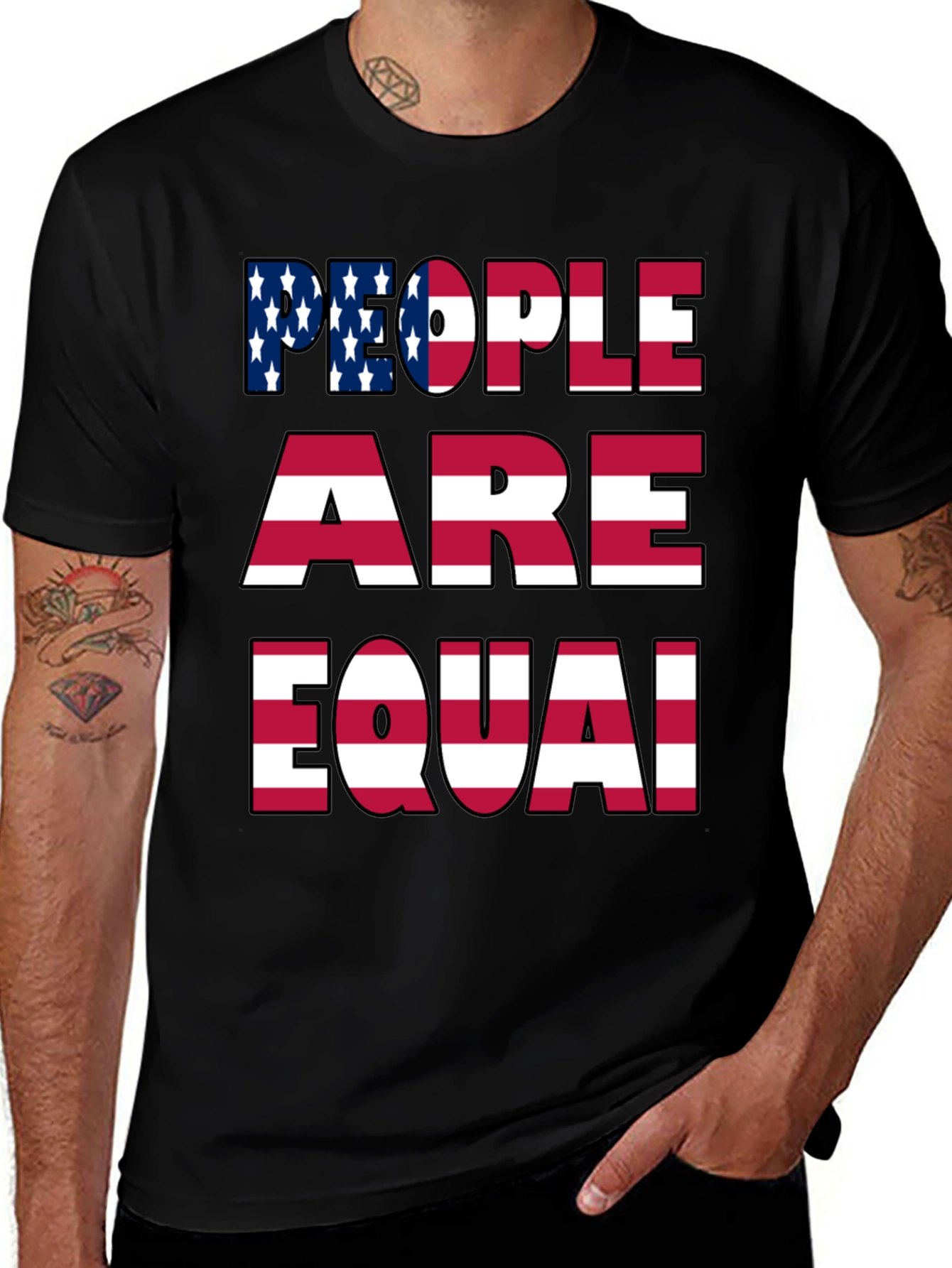 People Are Equal Graphic T-Shirt