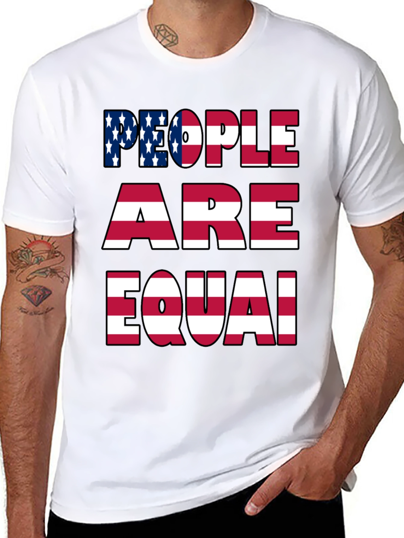People Are Equal Graphic T-Shirt