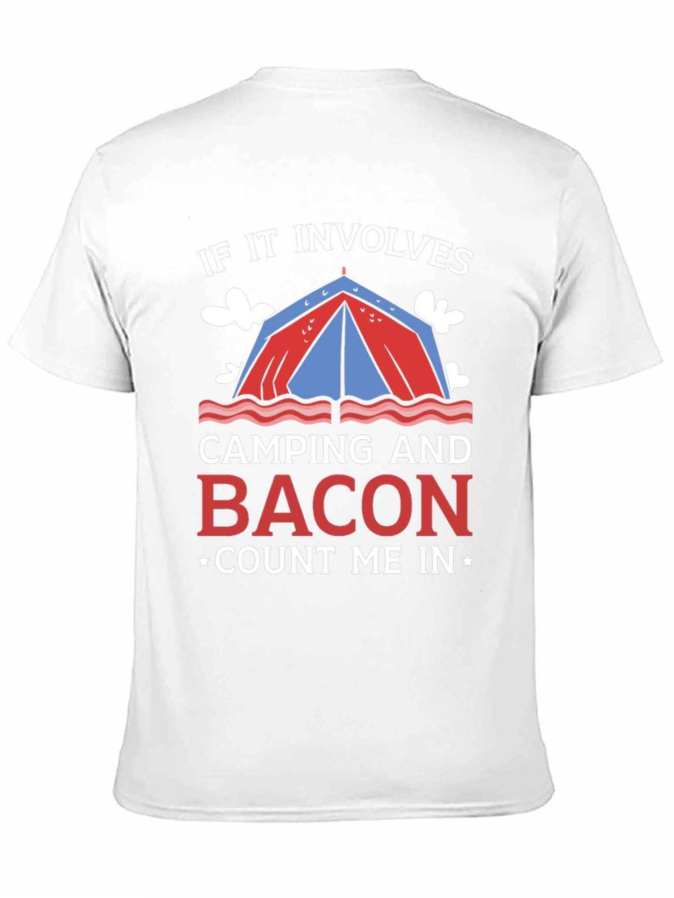 Camping and Bacon T-Shirt