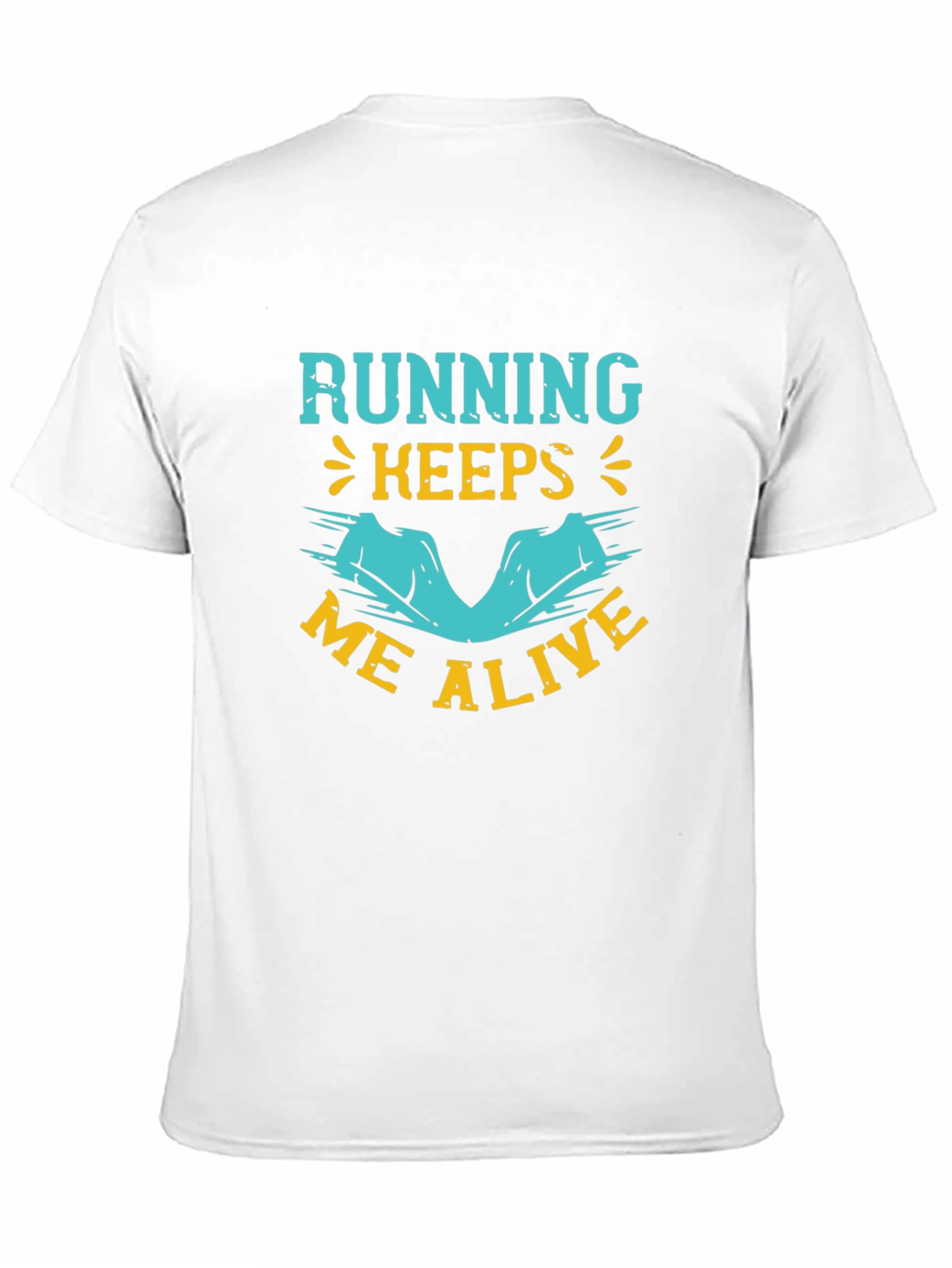 Running Keeps Me Alive Graphic T-Shirt