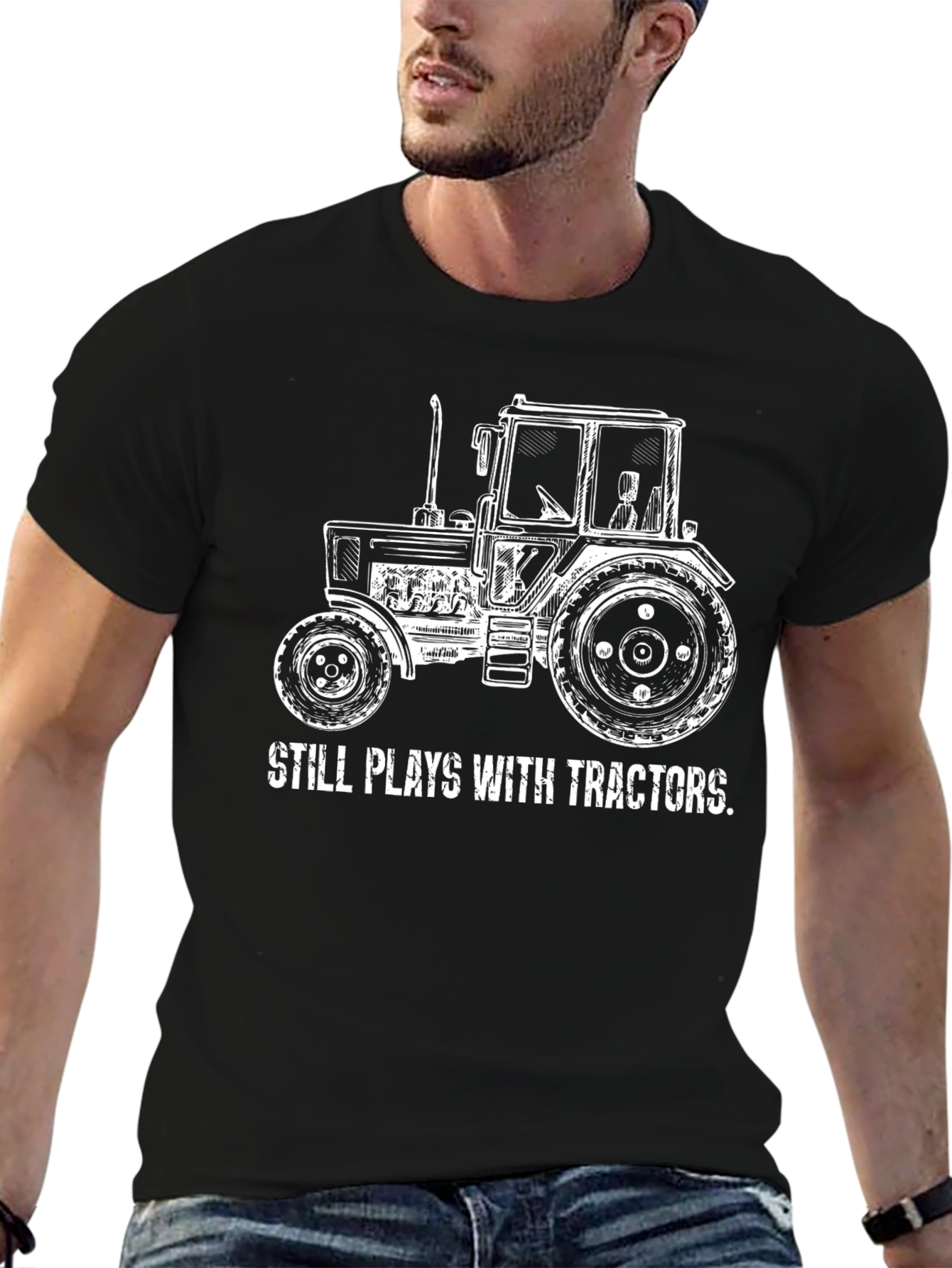 Still Plays with Tractors Graphic Tee