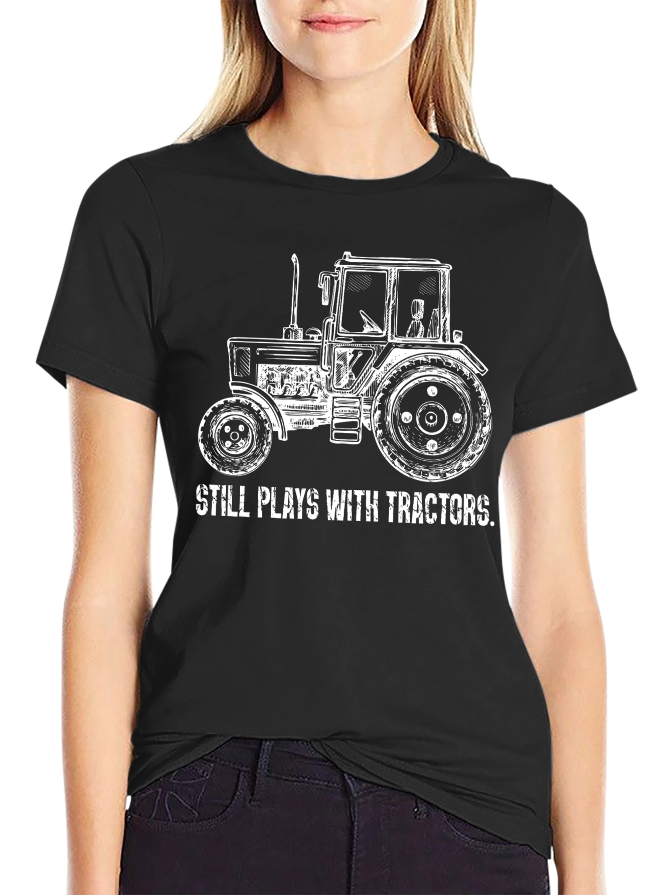 Still Plays with Tractors Graphic Tee