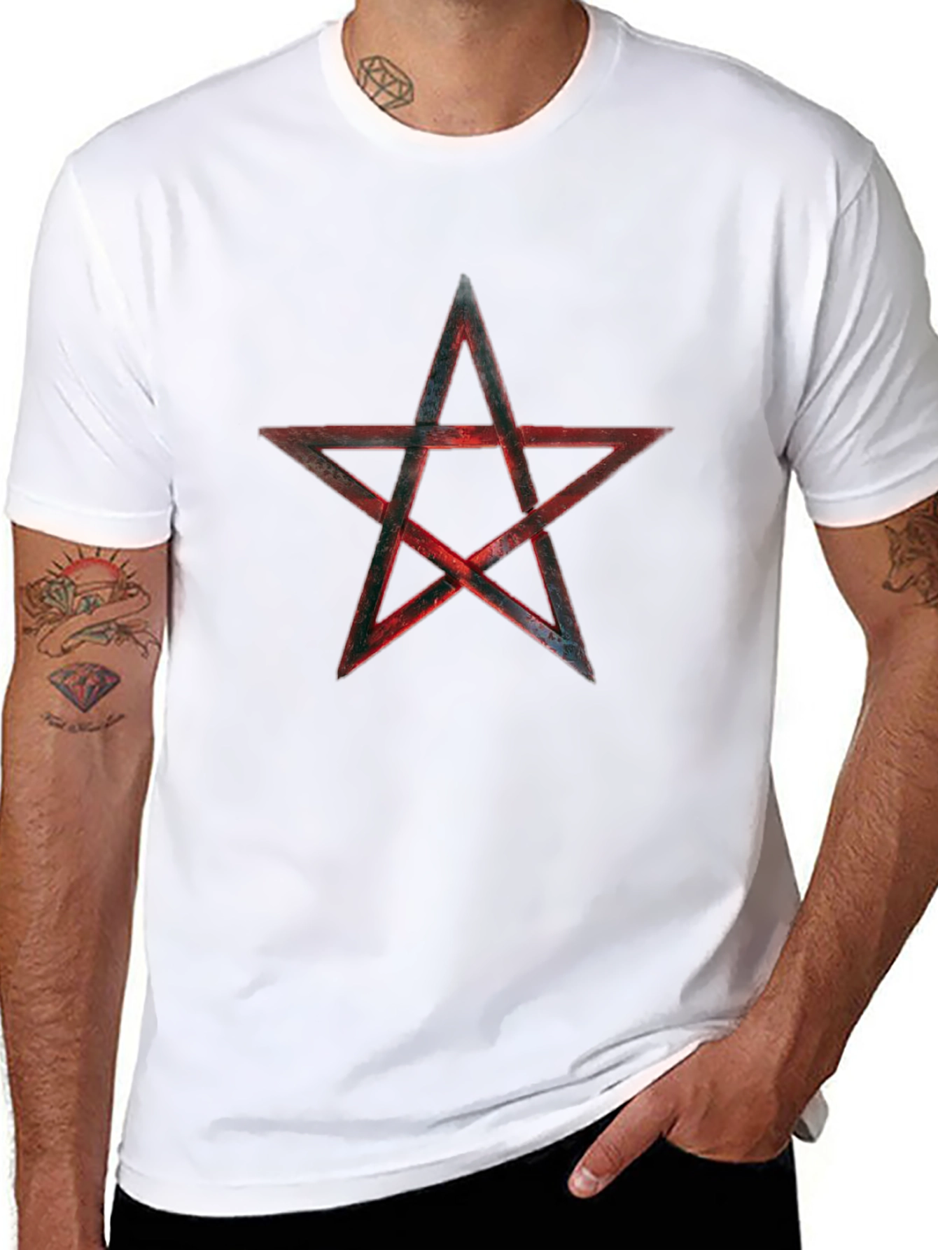 Occult Star Graphic T-Shirt