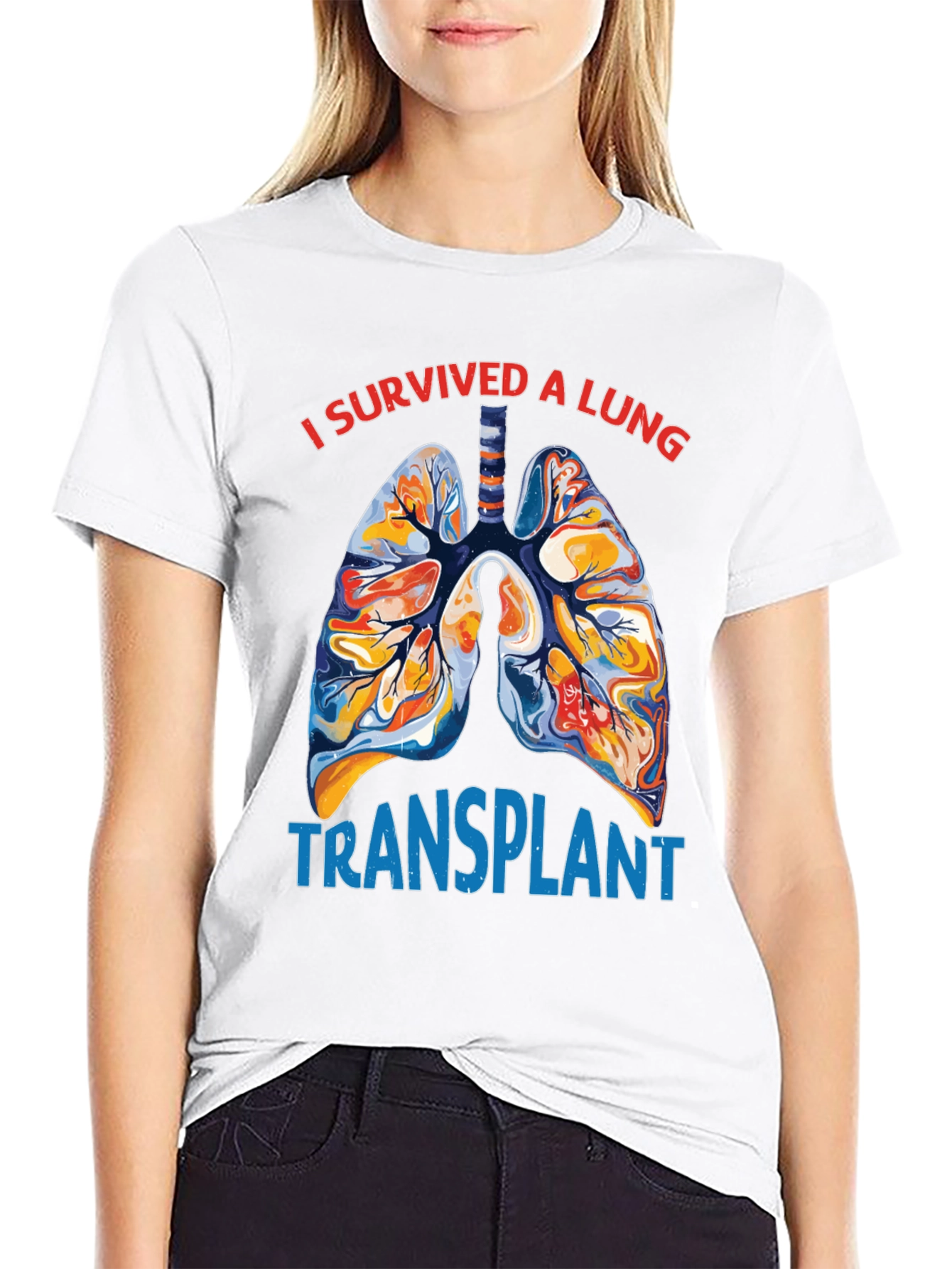 Lung Transplant Survivor Graphic Tee
