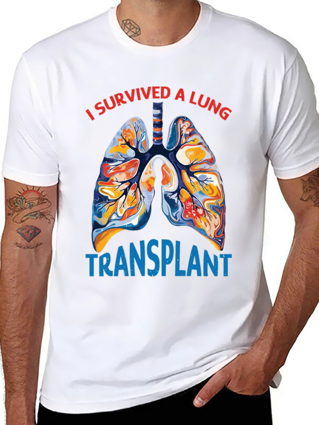 Lung Transplant Survivor Graphic Tee