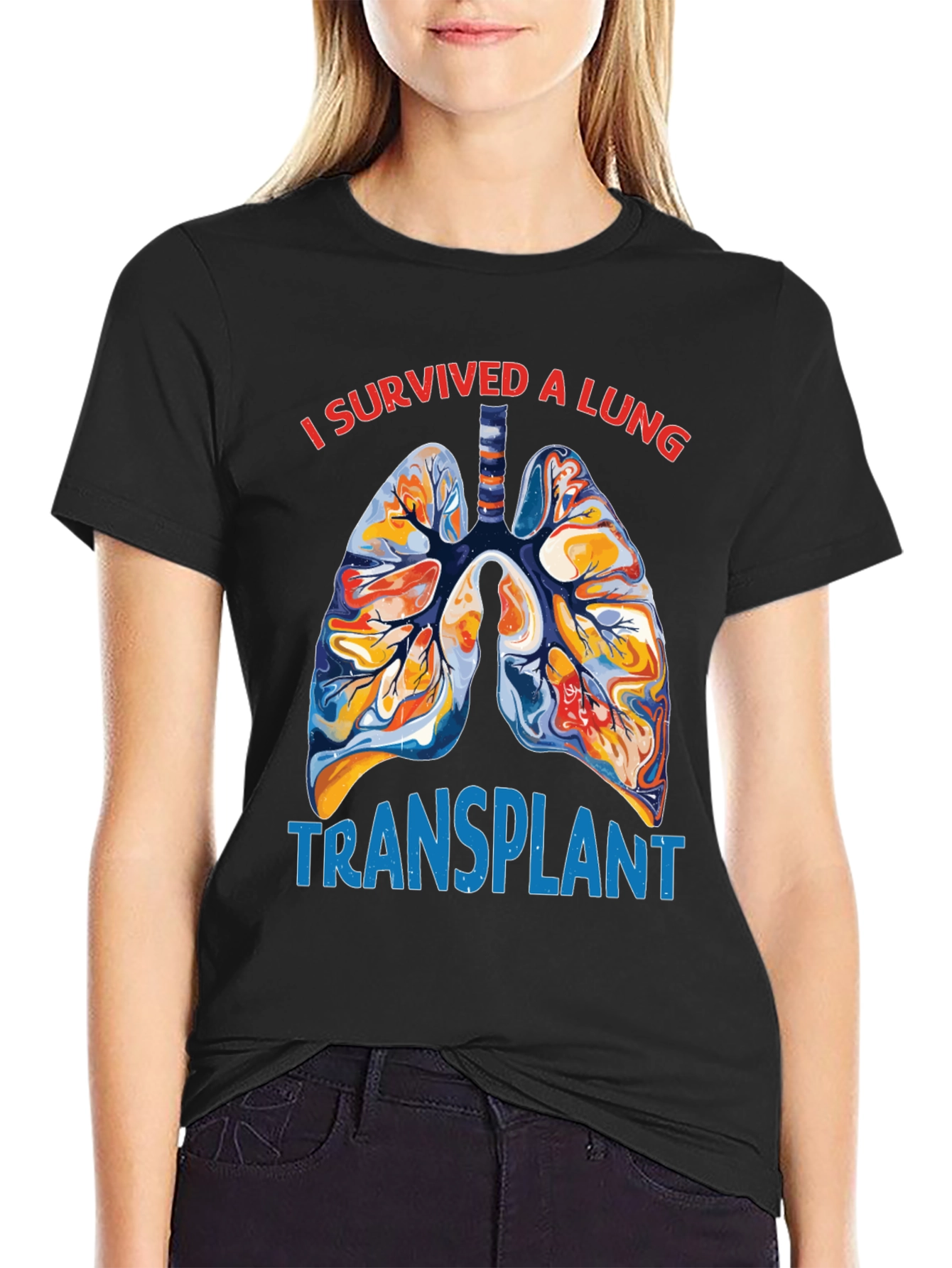 Lung Transplant Survivor Graphic Tee