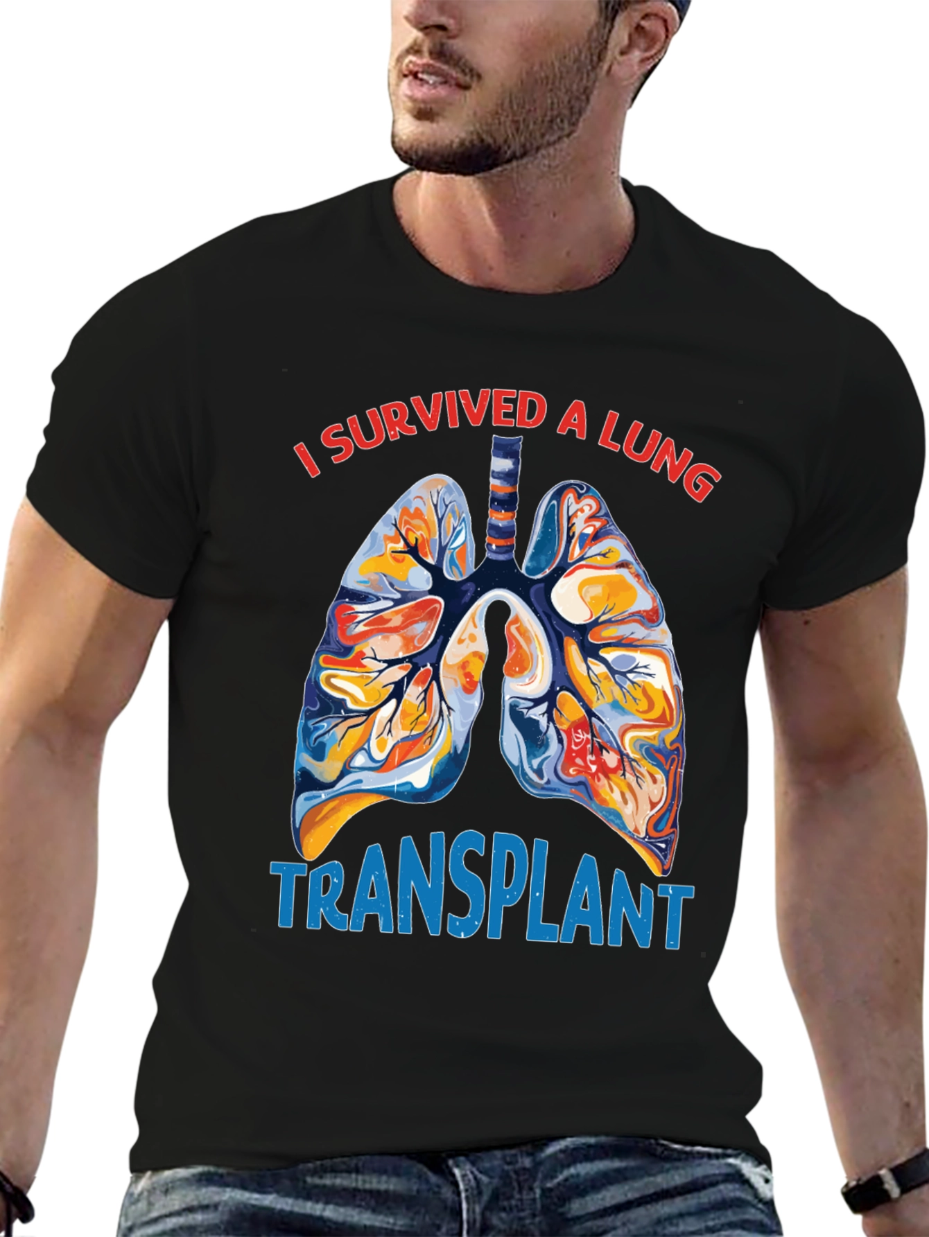 Lung Transplant Survivor Graphic Tee