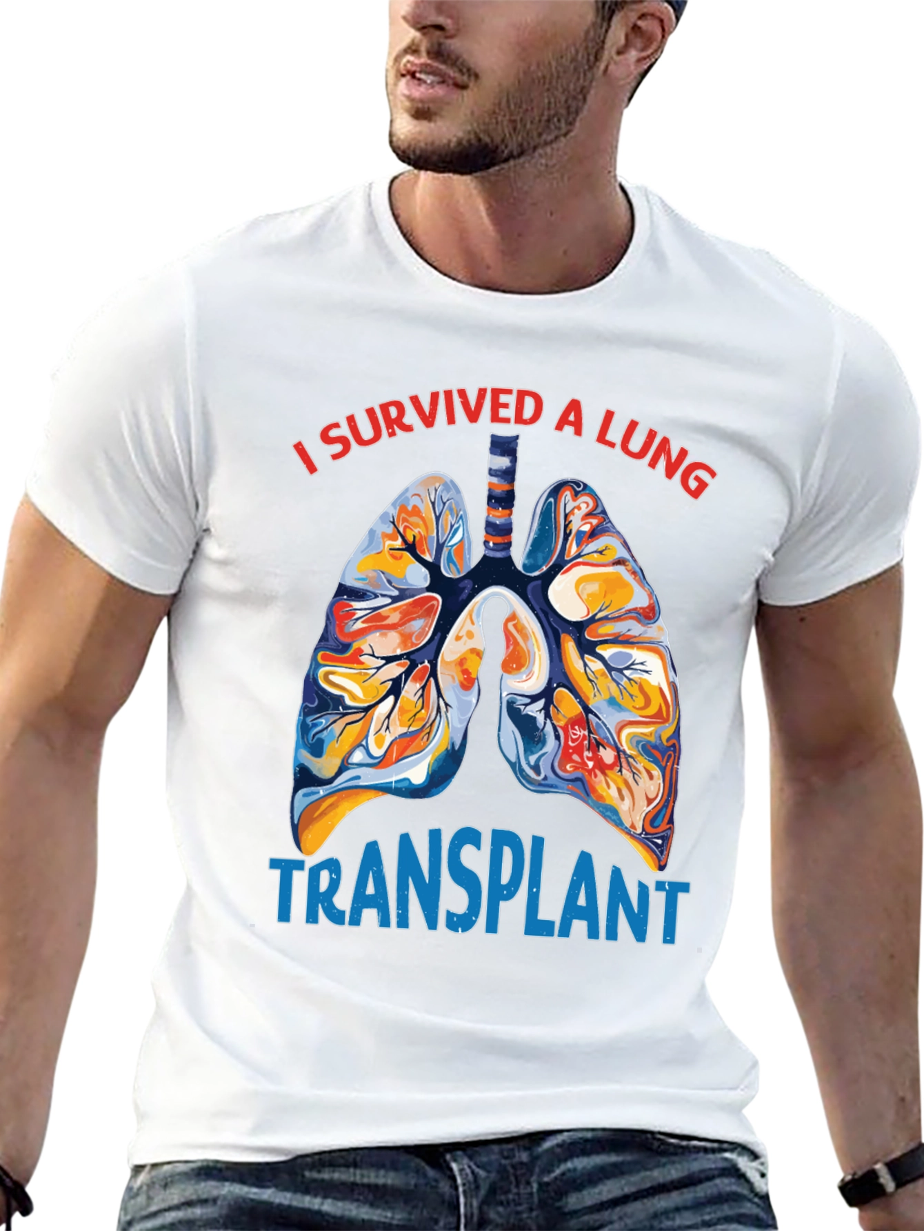 Lung Transplant Survivor Graphic Tee