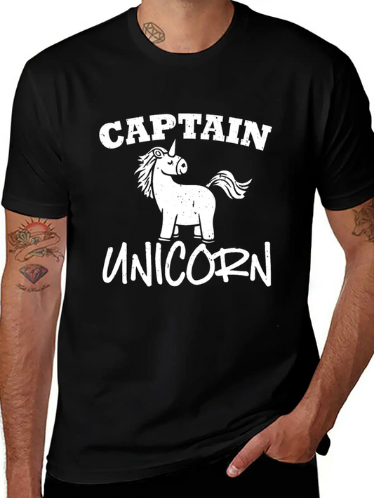 Unicorn Unisex Casual T-Shirt – Clean Design For Daily Comfort