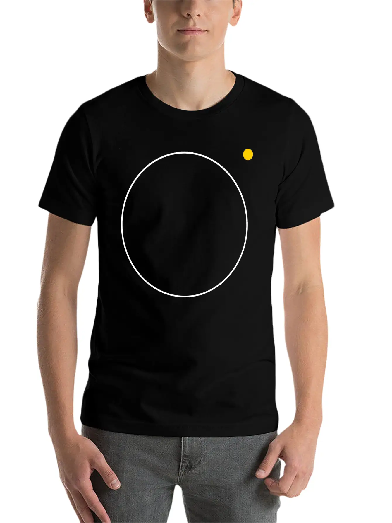 Universe Unisex Casual T-Shirt – Clean Design For Daily Comfort