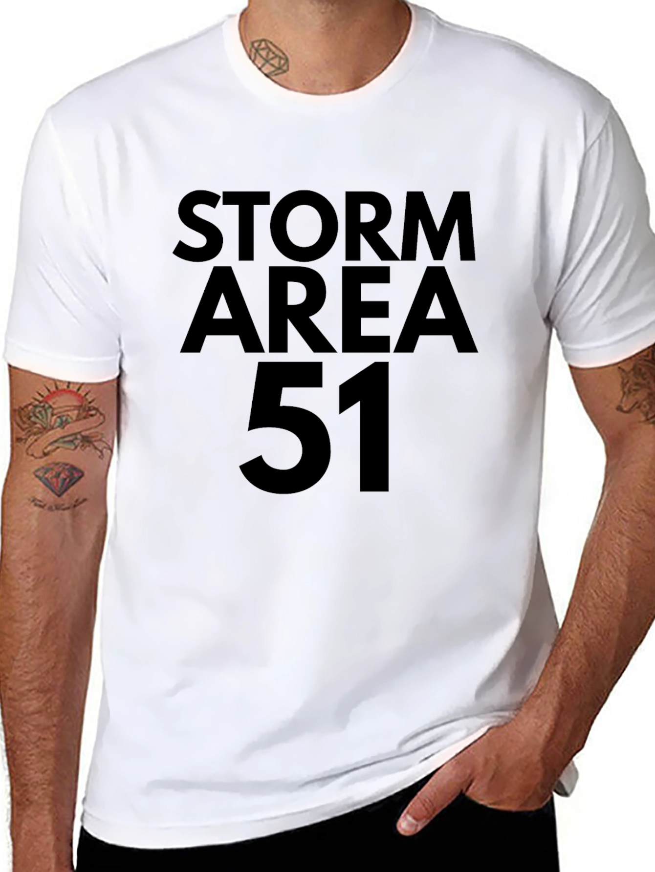 Storm Area 51 Graphic T-Shirt - Raid Ready!