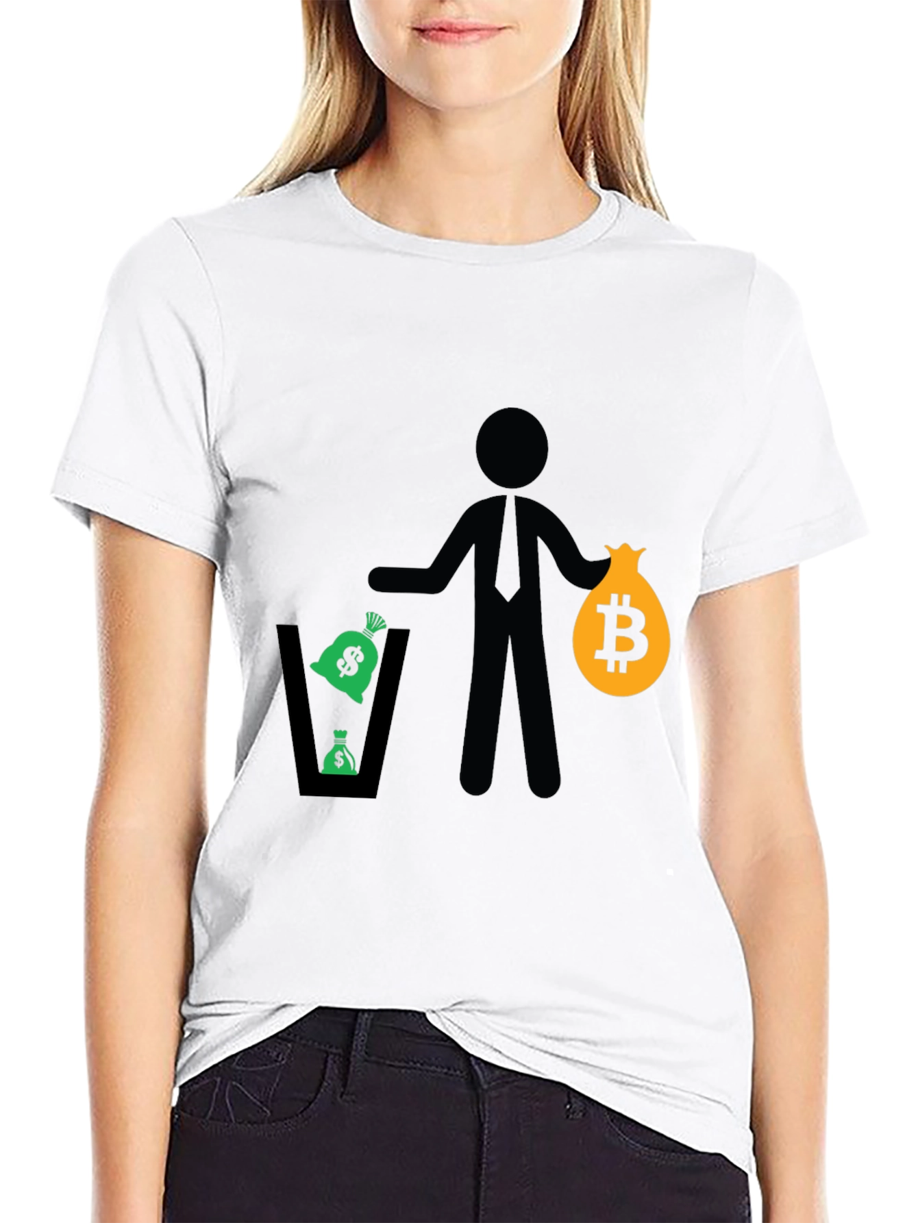 Bitcoin vs. Dollar T-Shirt
