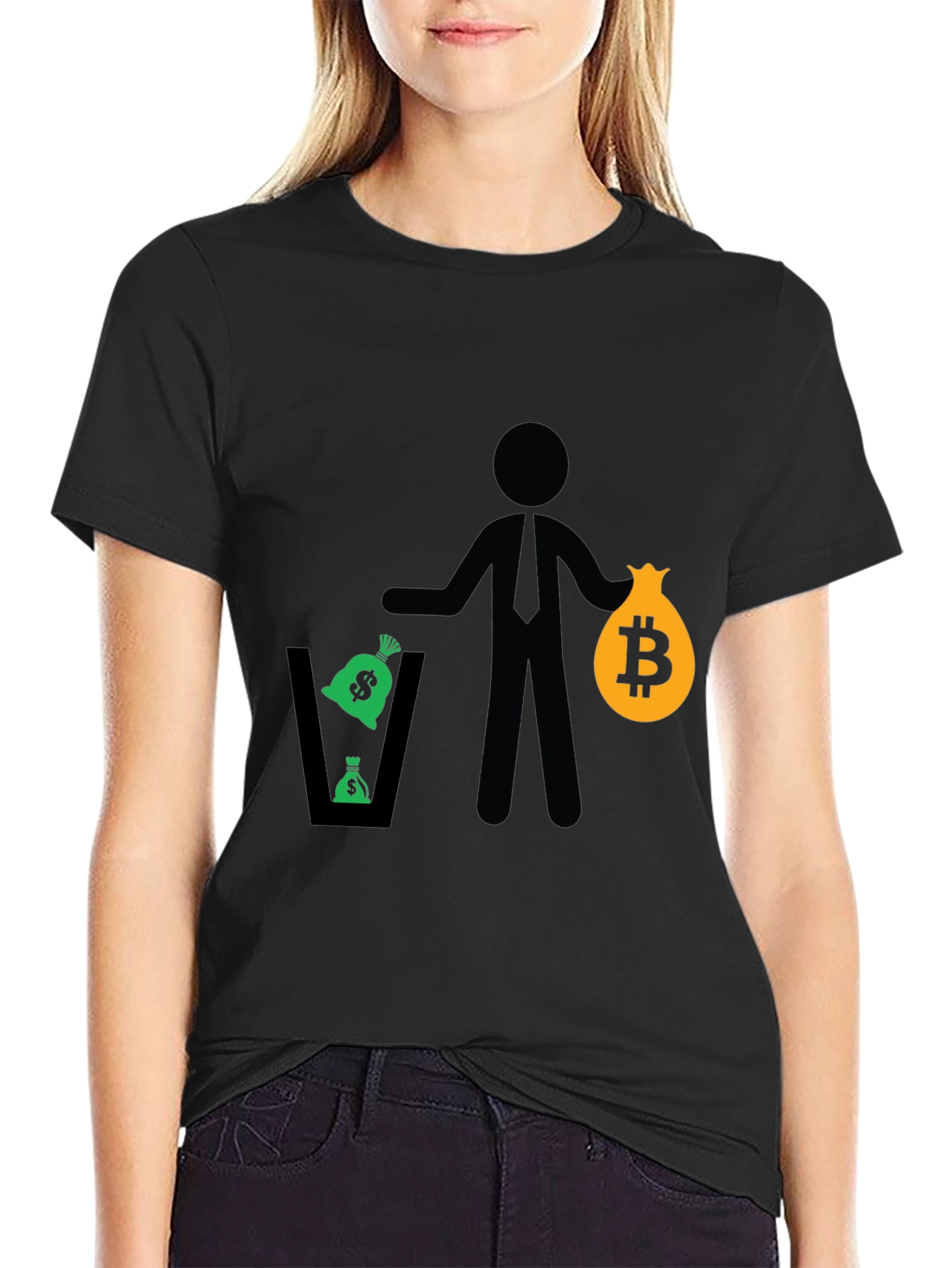 Bitcoin vs. Dollar T-Shirt
