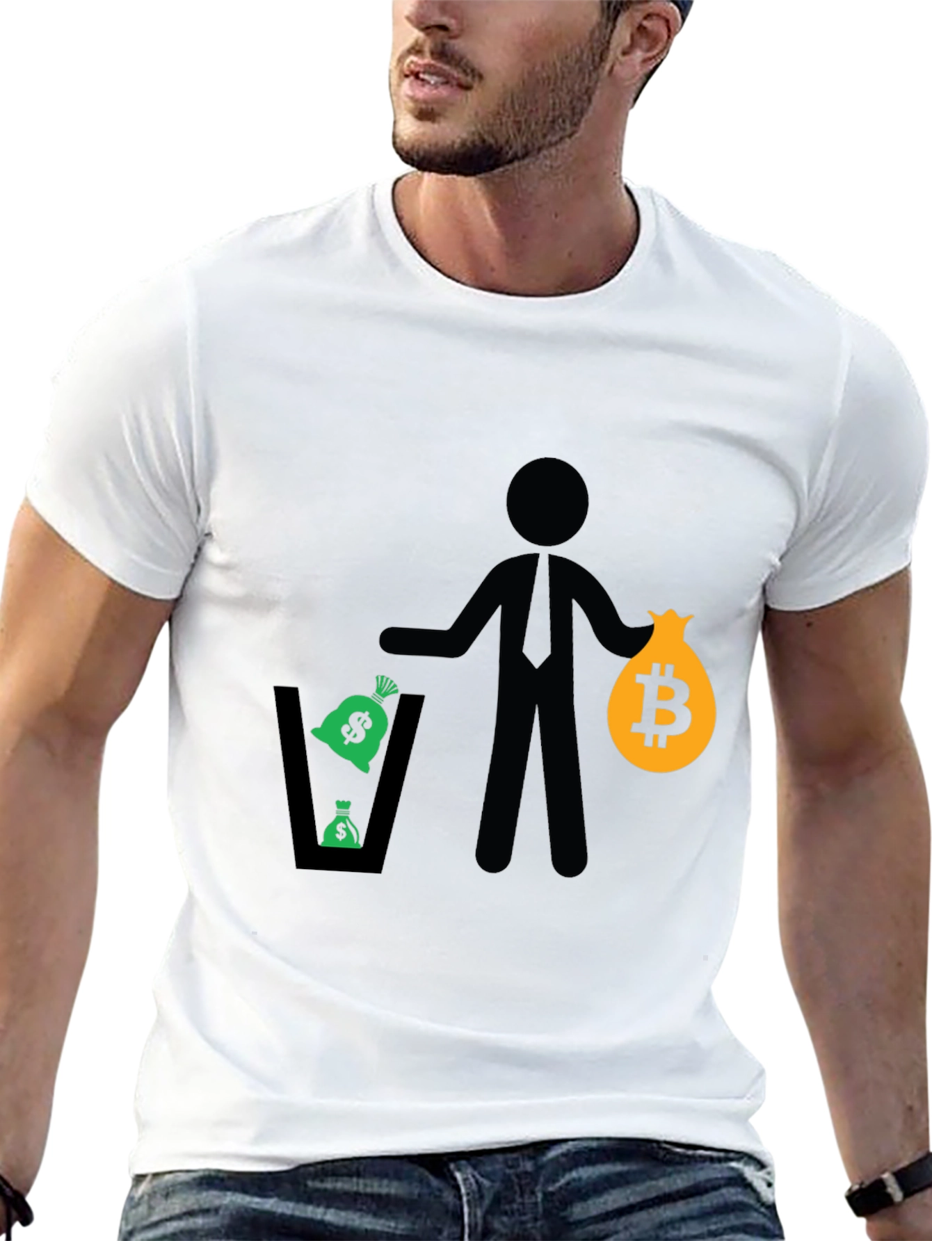 Bitcoin vs. Dollar T-Shirt