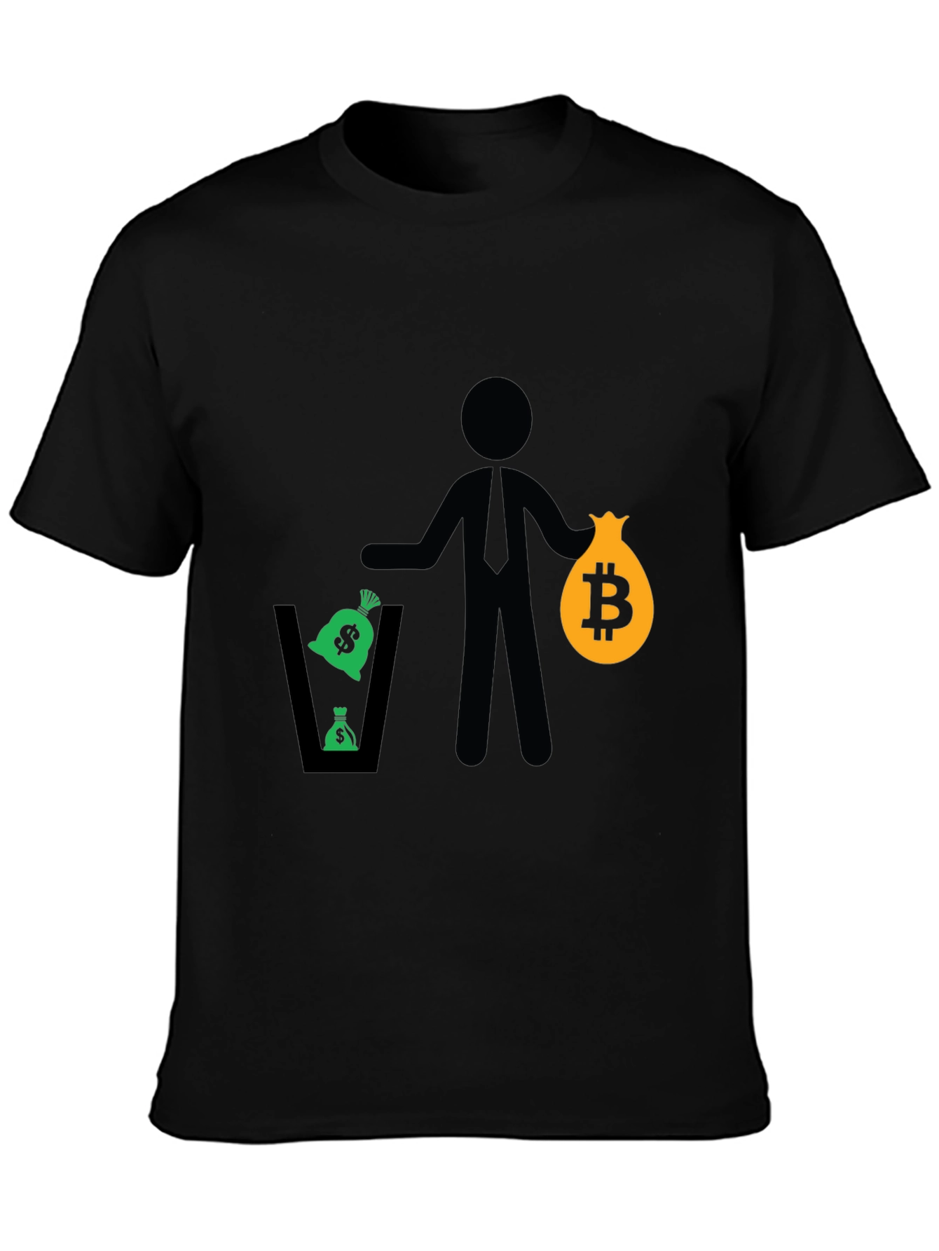 Bitcoin vs. Dollar T-Shirt