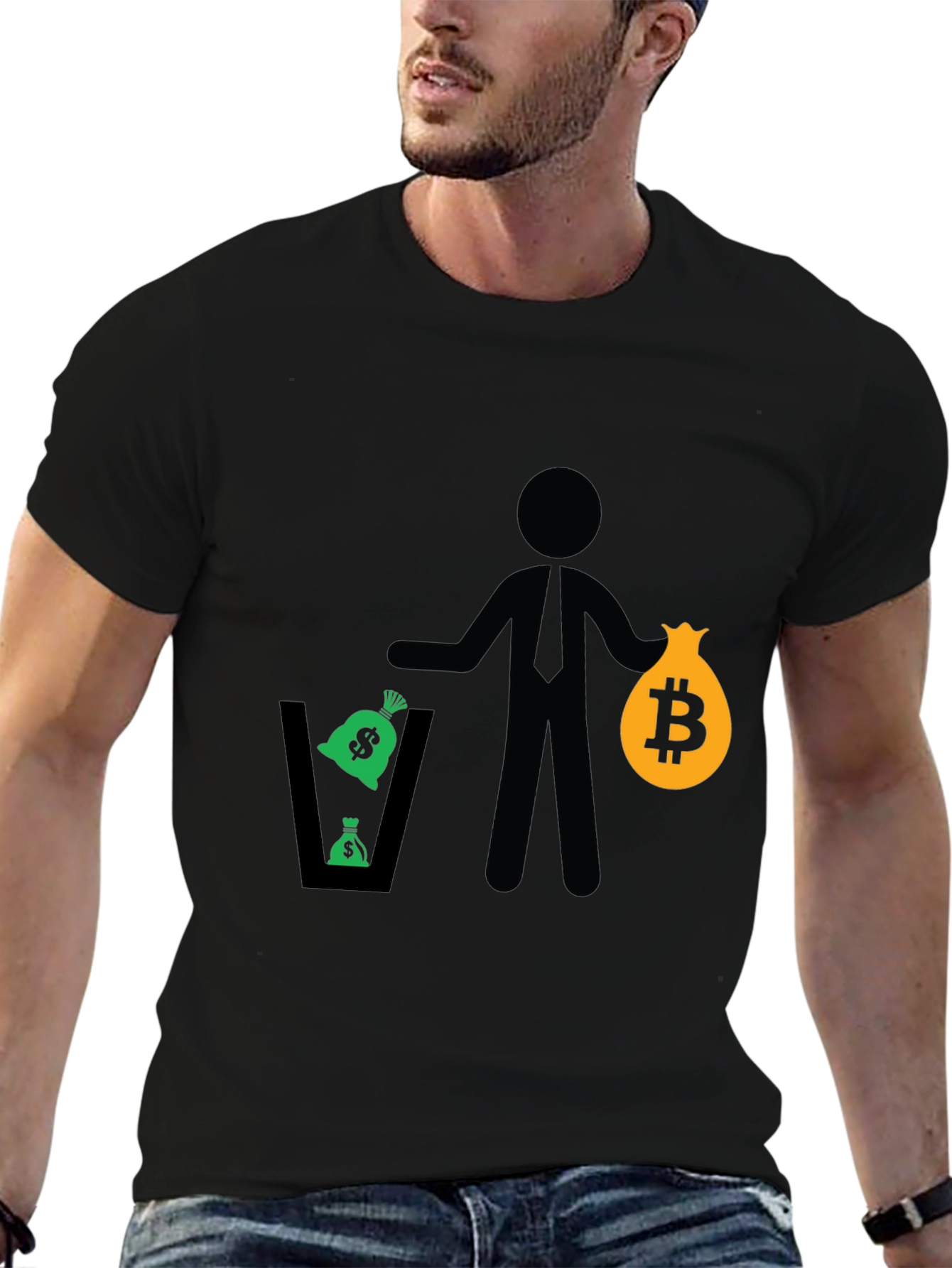 Bitcoin vs. Dollar T-Shirt