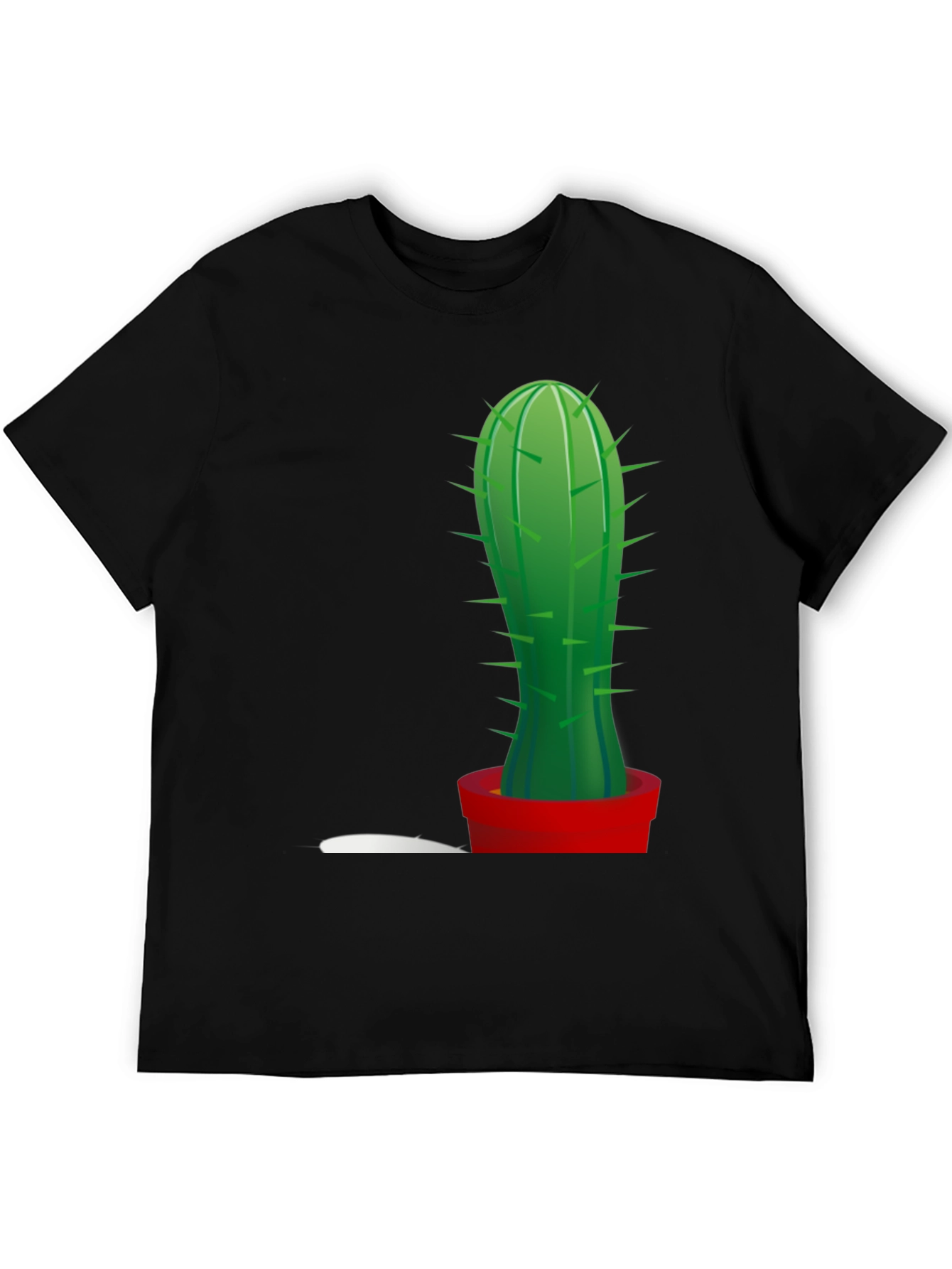 Cactus Graphic Tee - Trendy Plant Lover Shirt