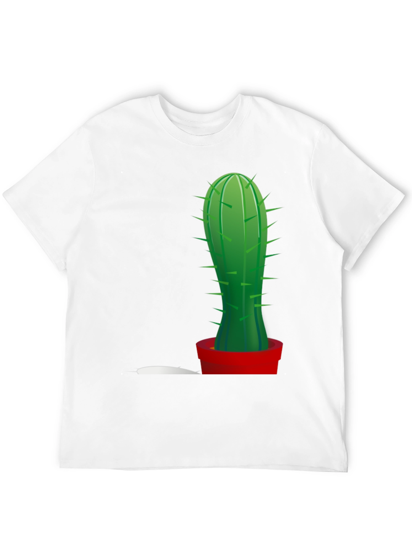 Cactus Graphic Tee - Trendy Plant Lover Shirt
