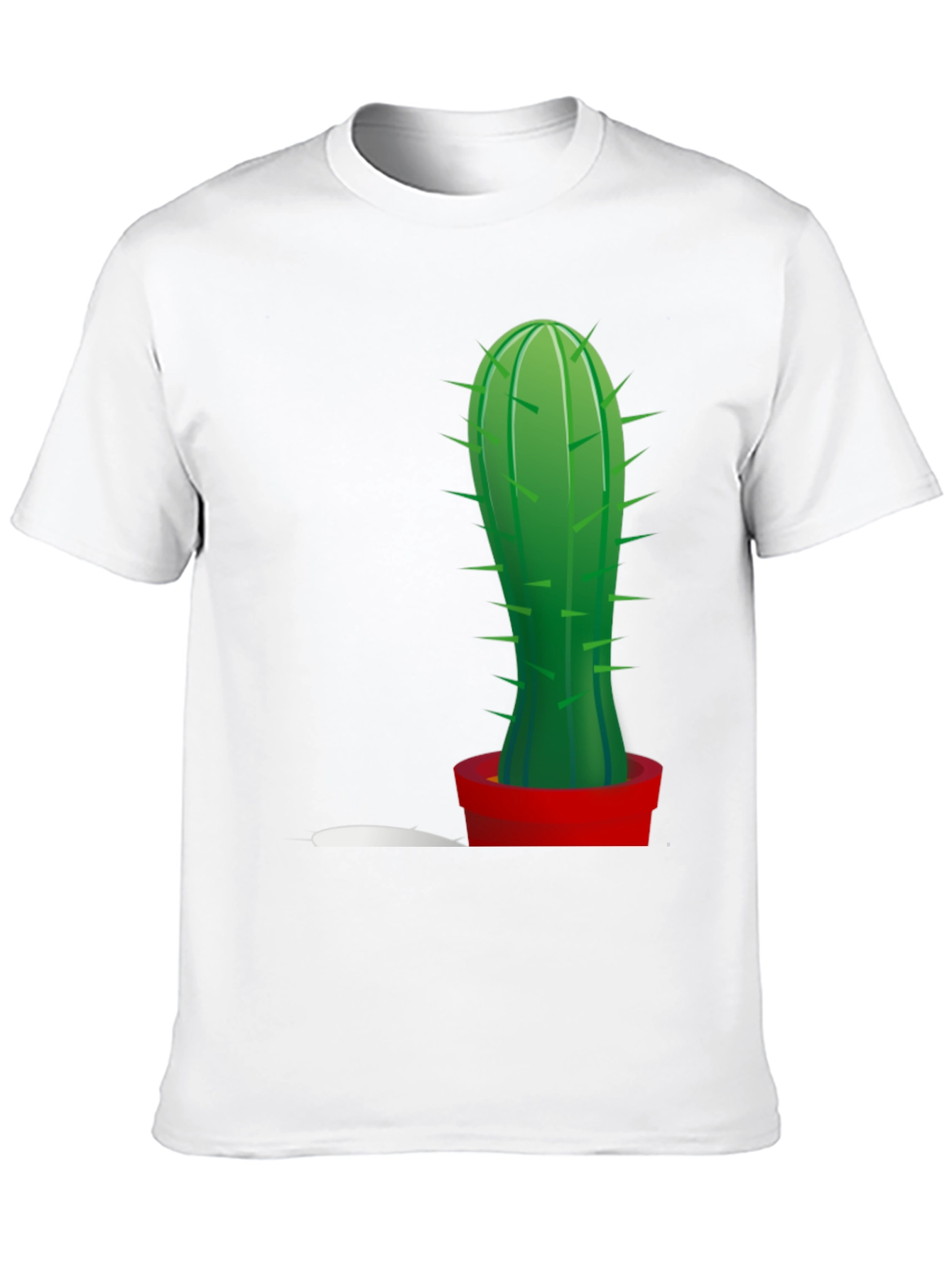 Cactus Graphic Tee - Trendy Plant Lover Shirt