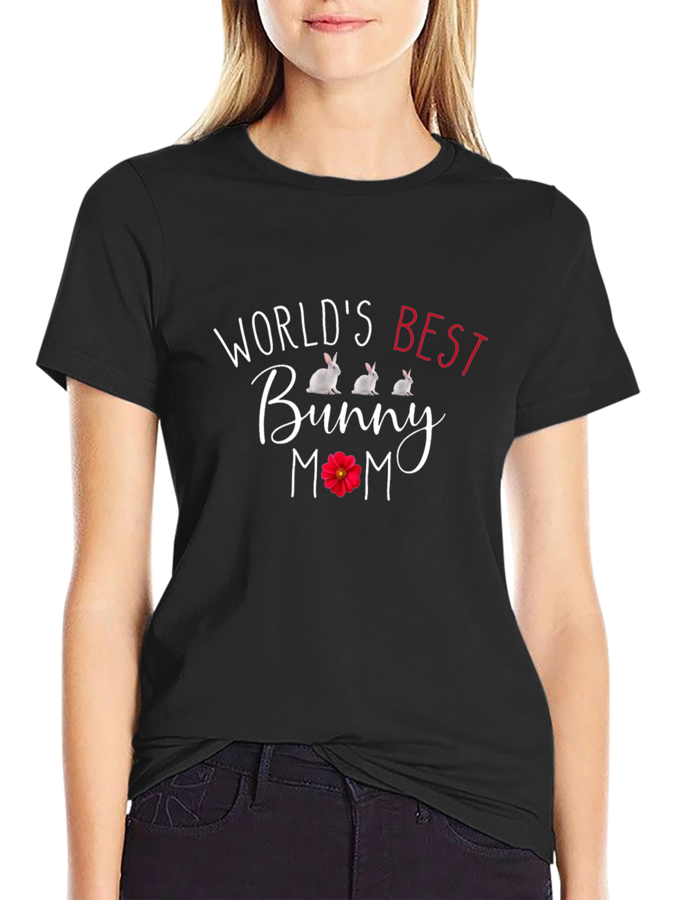 Worlds Best Bunny Mom T-Shirt