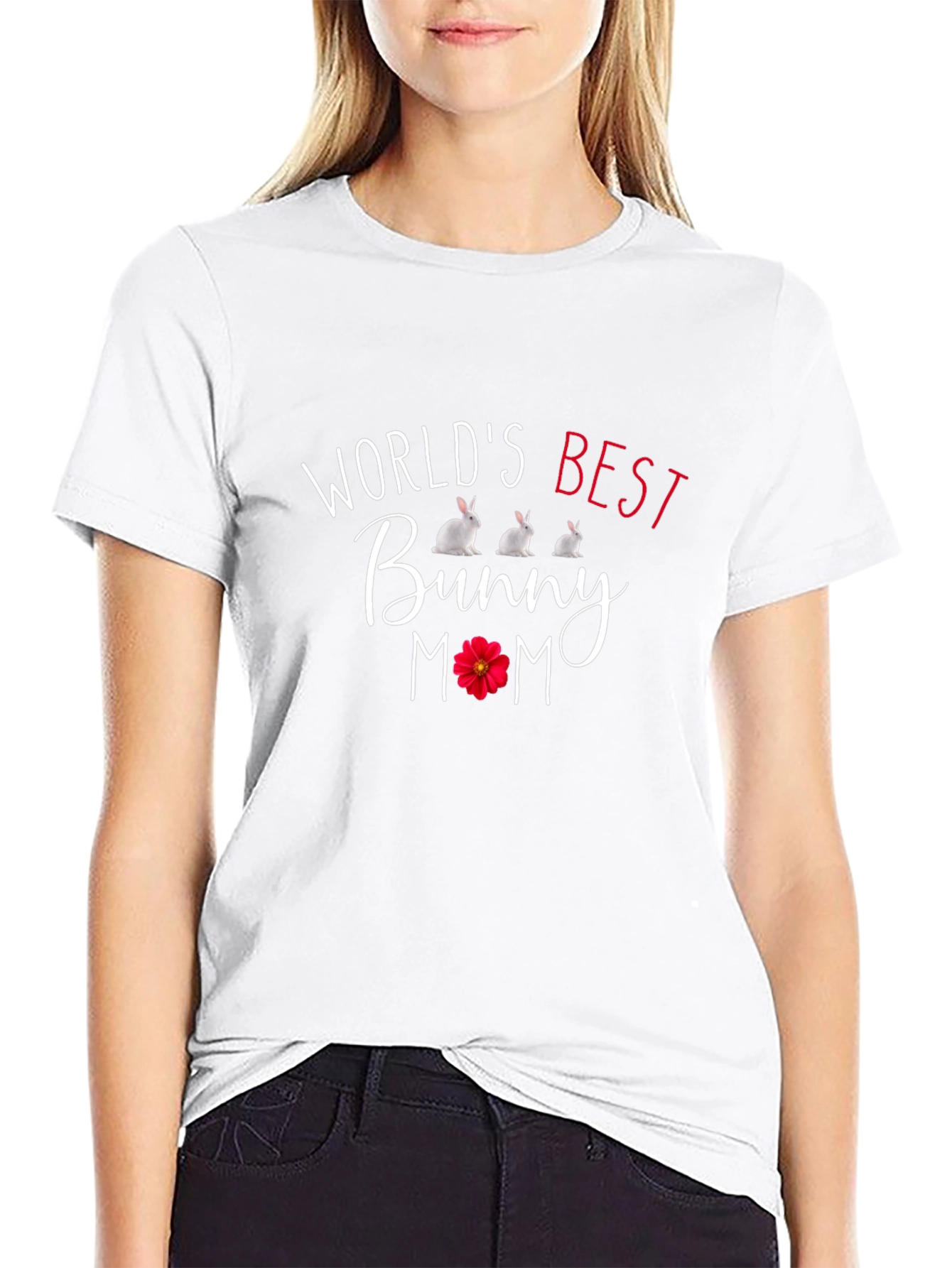 Worlds Best Bunny Mom T-Shirt
