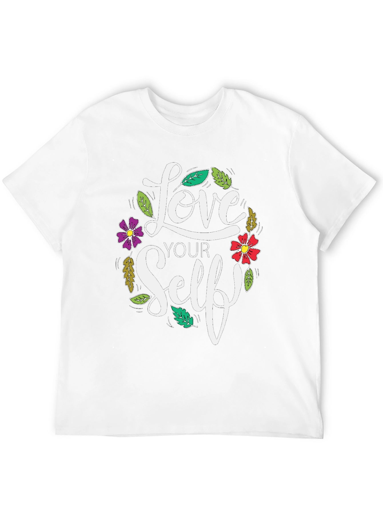 Love Yourself Graphic Print Tee