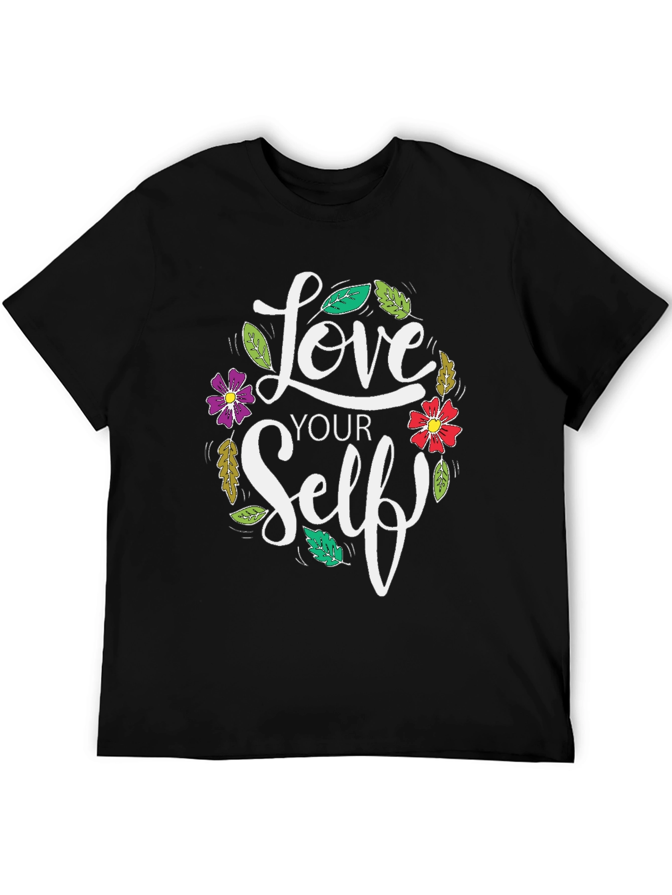 Love Yourself Graphic Print Tee