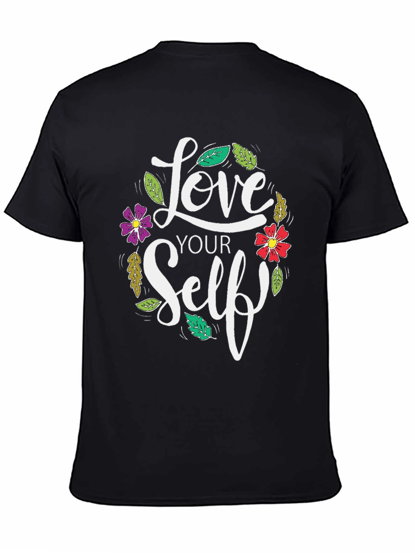 Love Yourself Graphic Print Tee