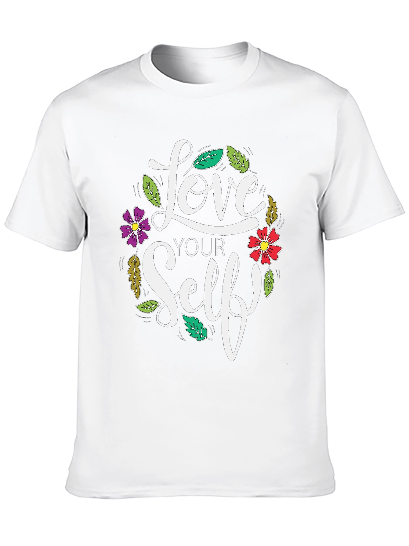 Love Yourself Graphic Print Tee