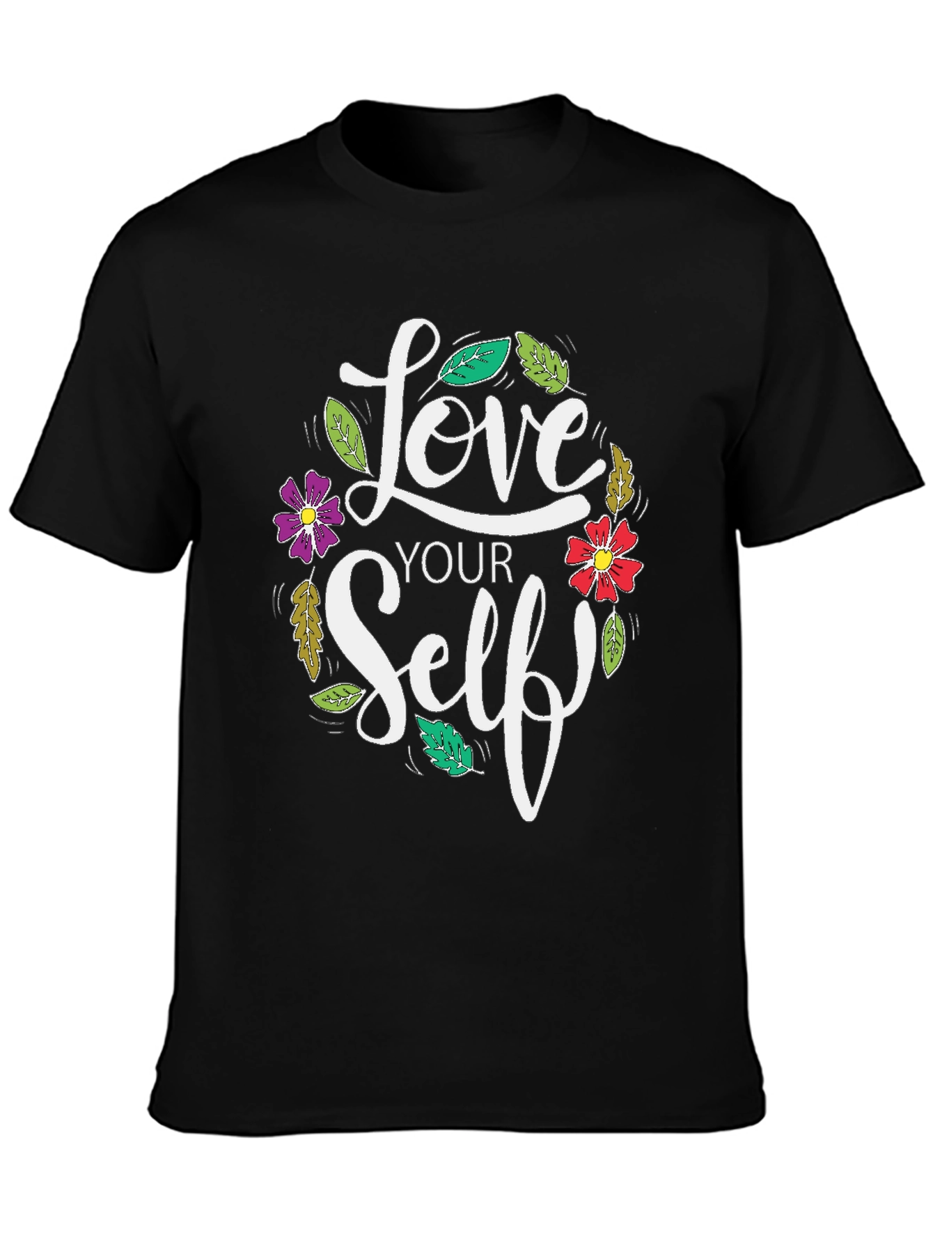 Love Yourself Graphic Print Tee