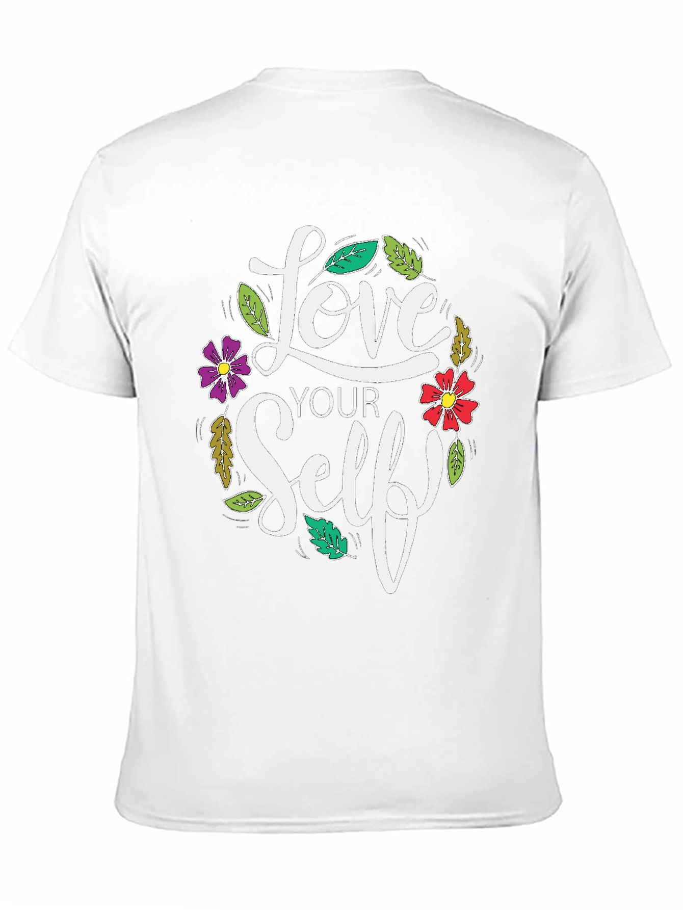 Love Yourself Graphic Print Tee