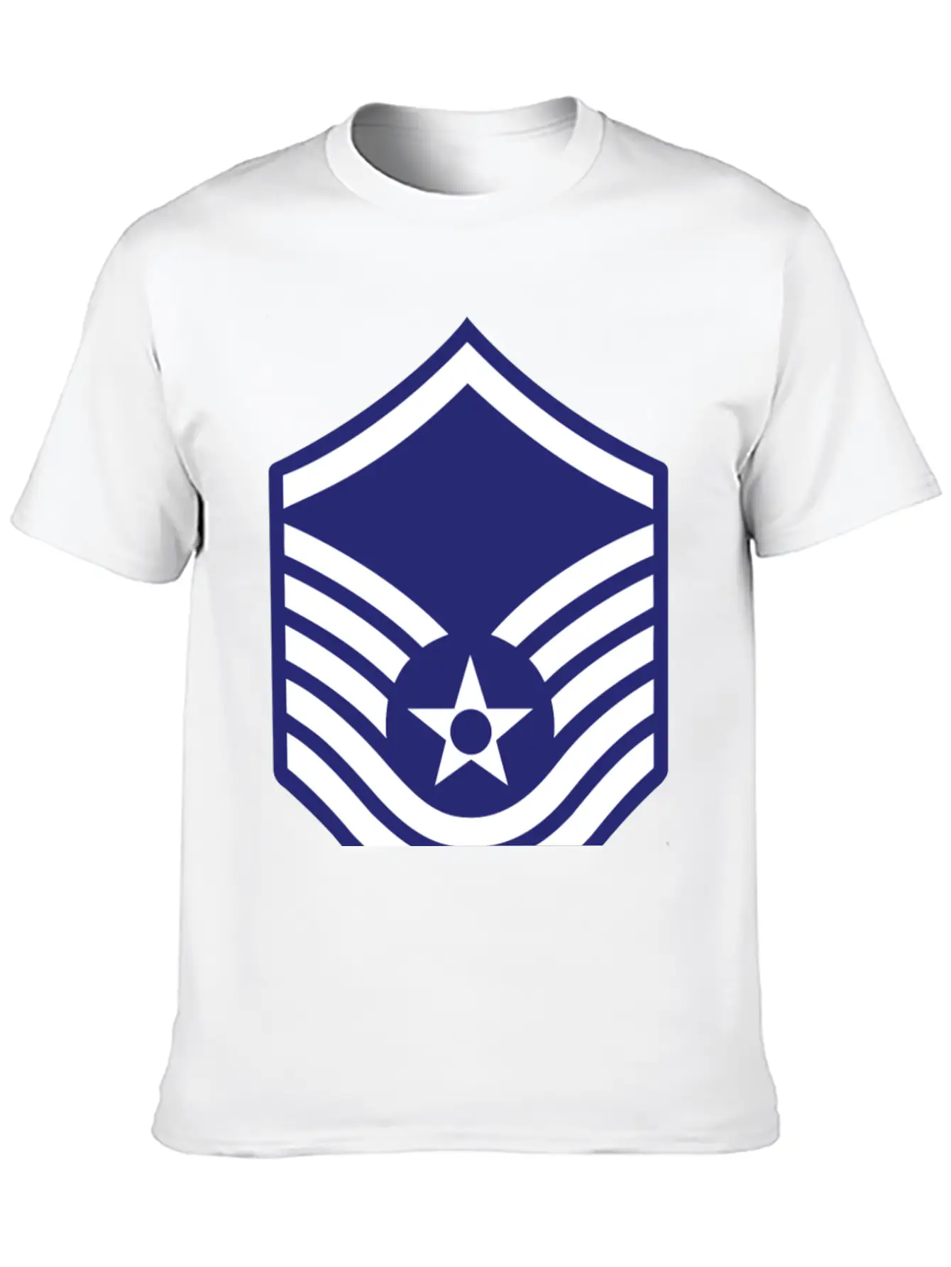 Usaf_e7_msgt_b NAUTEE.com Unisex Casual T-Shirt – Clean Design For Daily Comfort