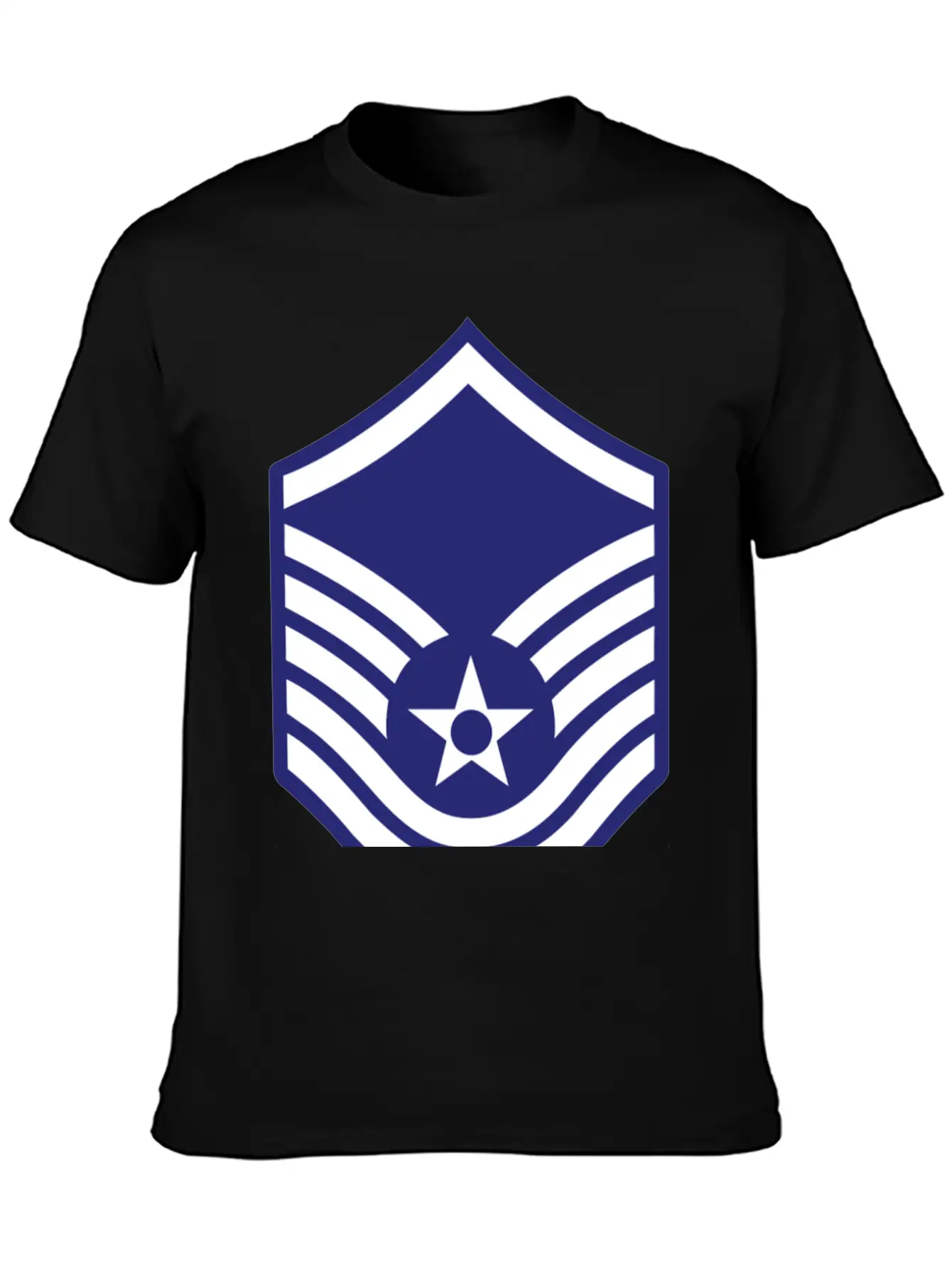 Usaf_e7_msgt_b NAUTEE.com Unisex Casual T-Shirt – Clean Design For Daily Comfort