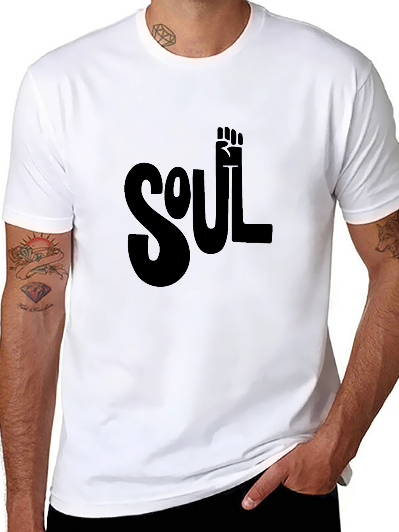 Soul Fist Black Graphic Tee