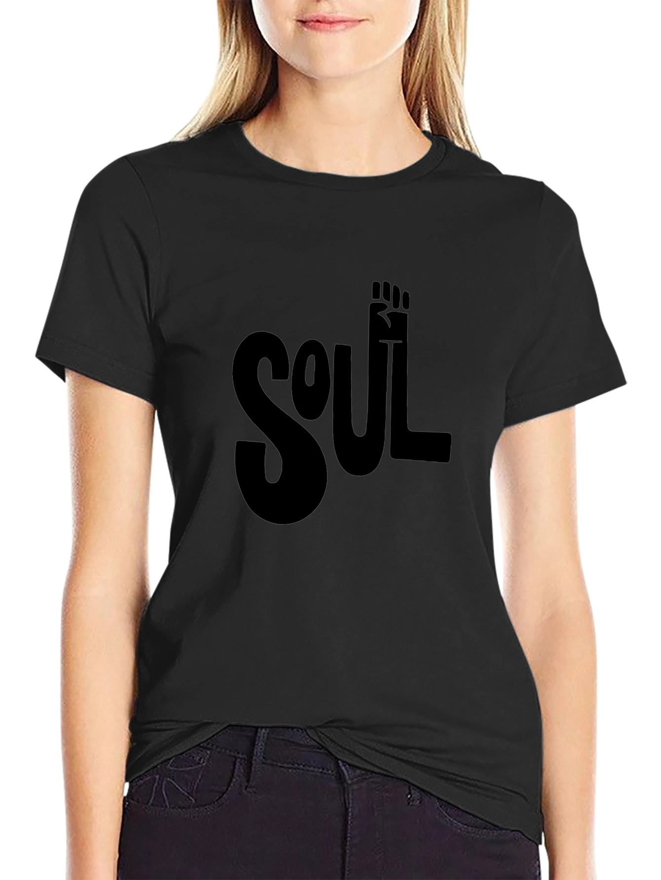 Soul Fist Black Graphic Tee