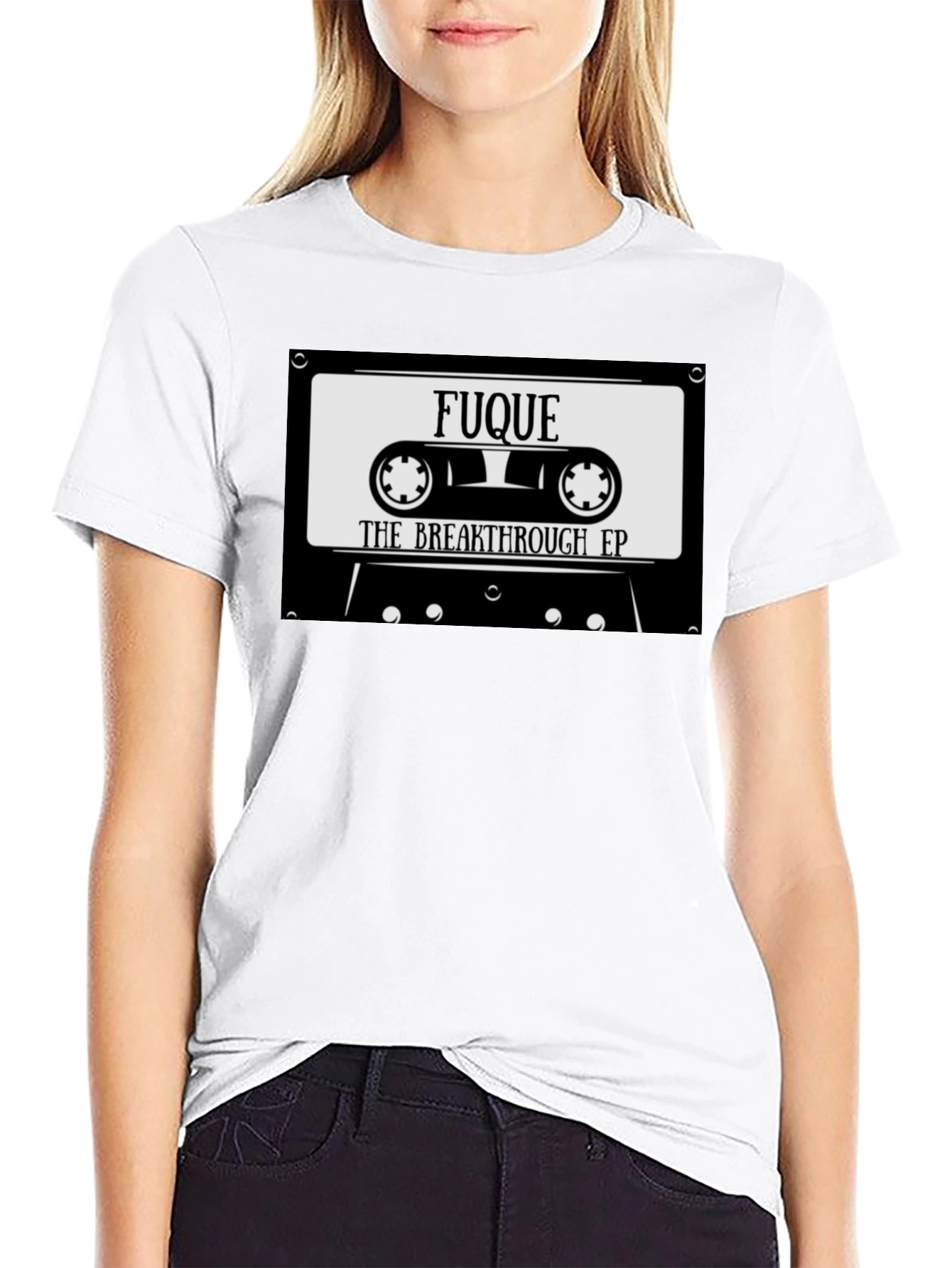 Retro Cassette FUQUE T-Shirt - The Breakthrough EP
