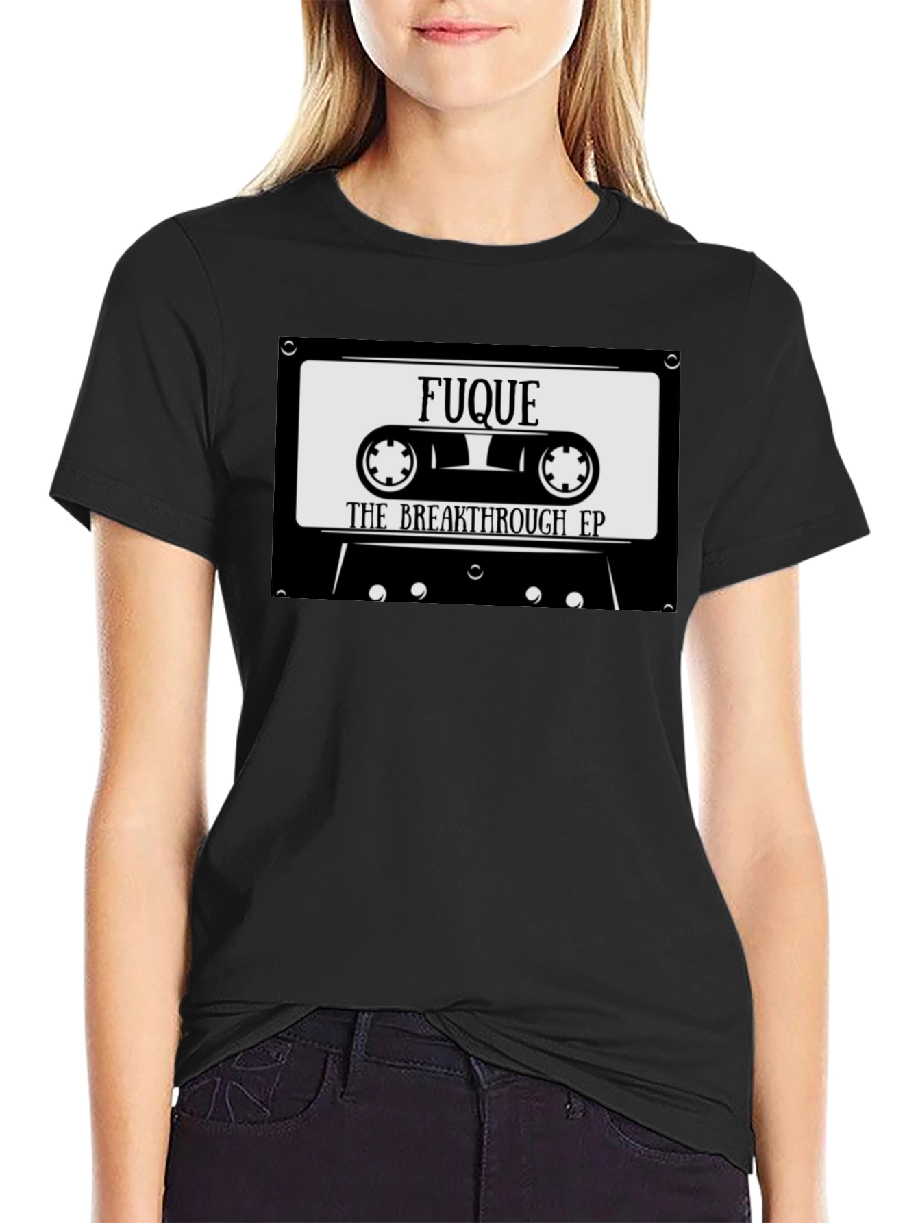 Retro Cassette FUQUE T-Shirt - The Breakthrough EP