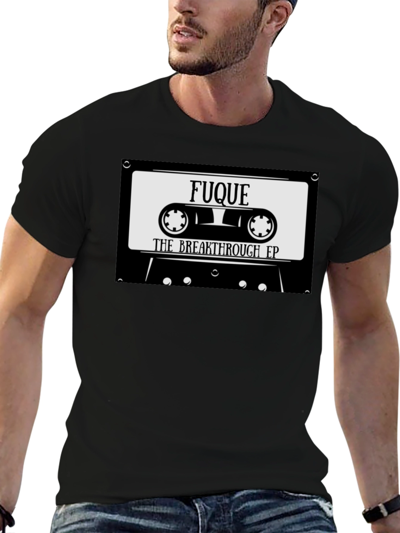 Retro Cassette FUQUE T-Shirt - The Breakthrough EP