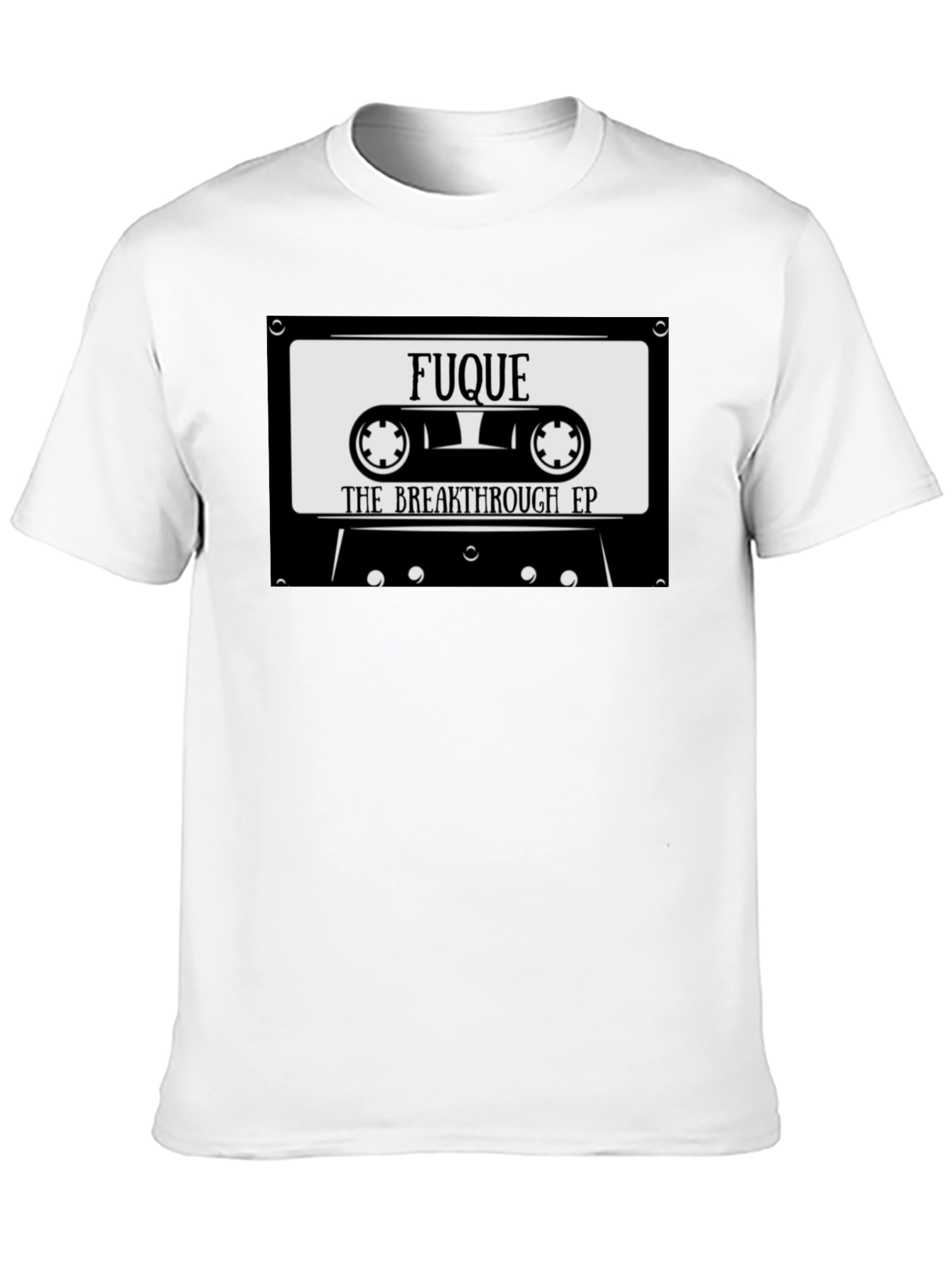 Retro Cassette FUQUE T-Shirt - The Breakthrough EP