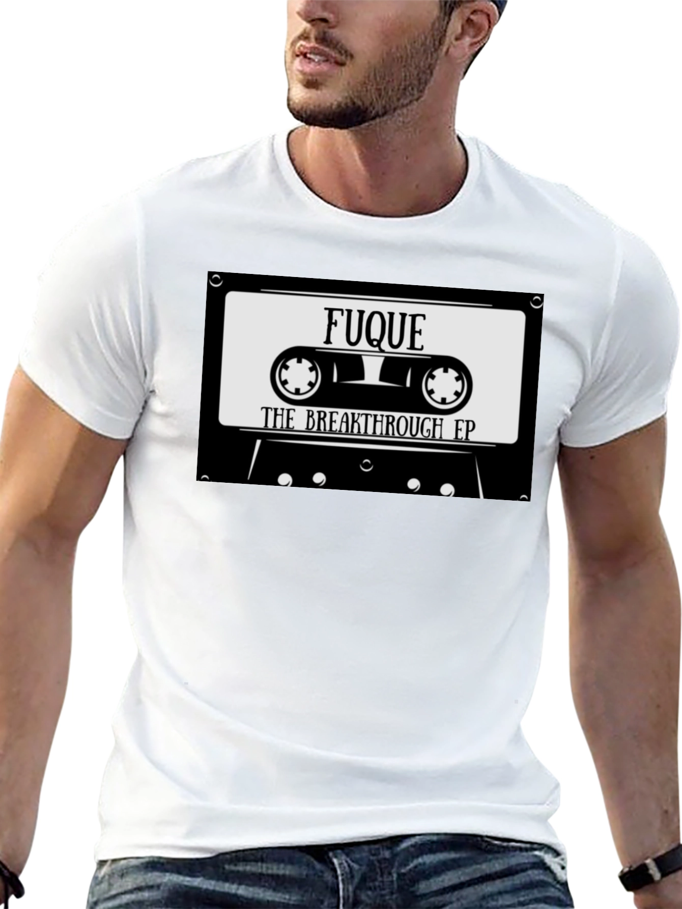 Retro Cassette FUQUE T-Shirt - The Breakthrough EP