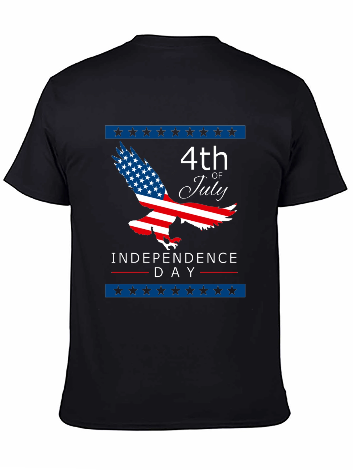 4th of July Eagle Independence Day Graphic Tee