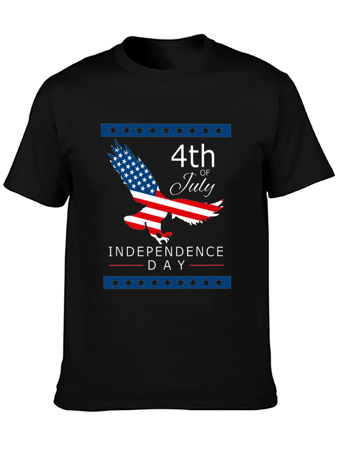 4th of July Eagle Independence Day Graphic Tee