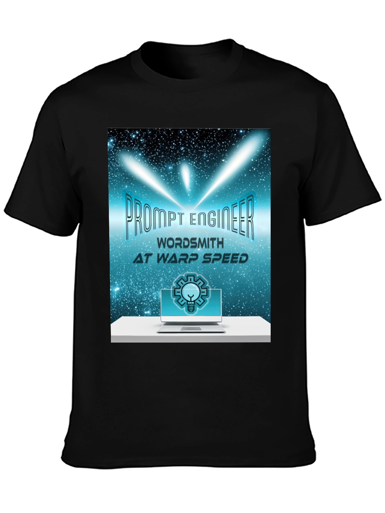 Prompt Engineer T-Shirt - Wordsmith at Warp Speed